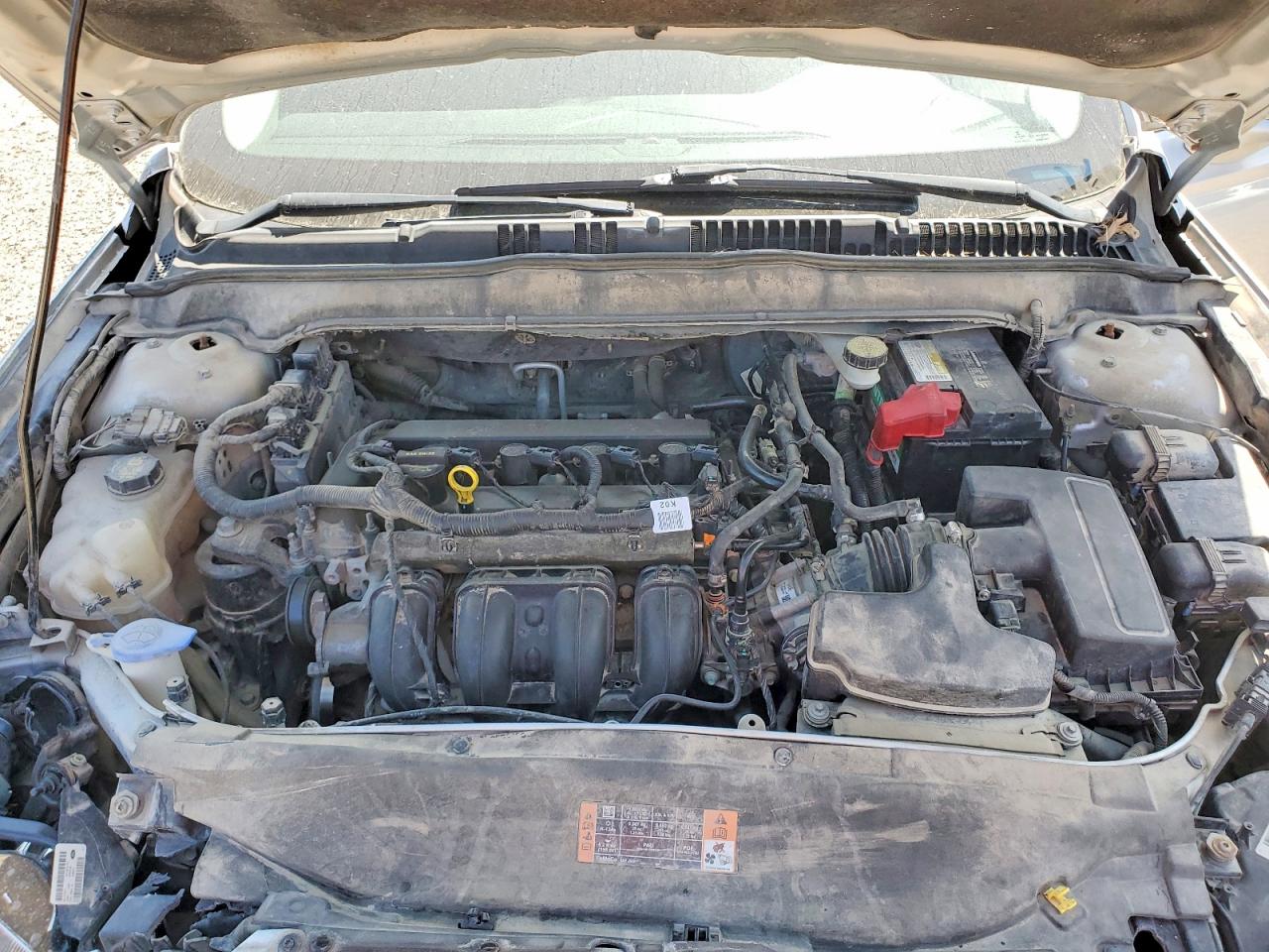 2014 Ford Fusion Se Silver vin: 3FA6P0H74ER377953