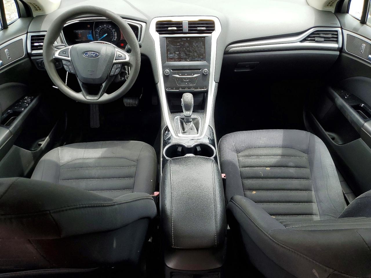 2014 Ford Fusion Se Серый vin: 3FA6P0H74ER390380