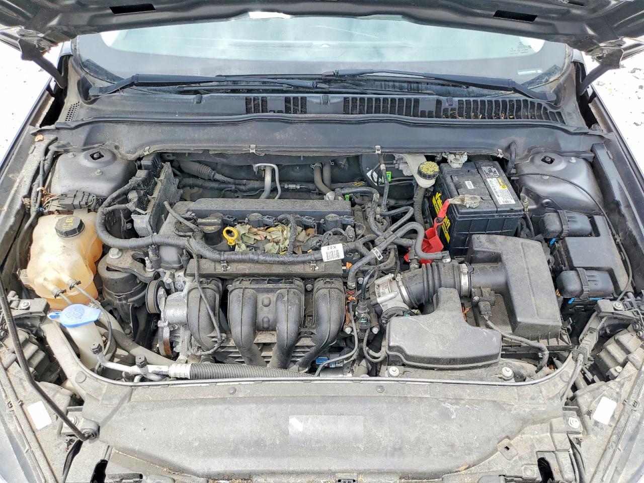 2014 Ford Fusion Se Серый vin: 3FA6P0H74ER390380