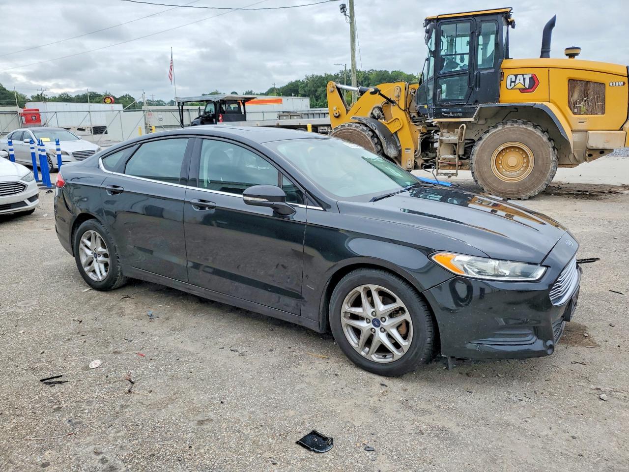 2015 Ford Fusion Se Black vin: 3FA6P0H74FR145094