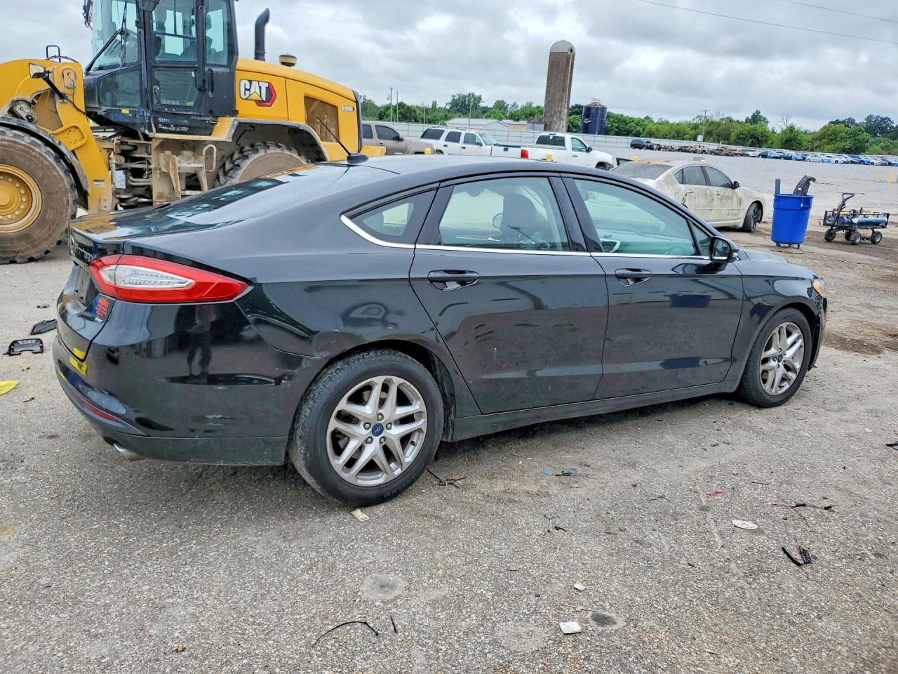 2015 Ford Fusion Se Black vin: 3FA6P0H74FR145094