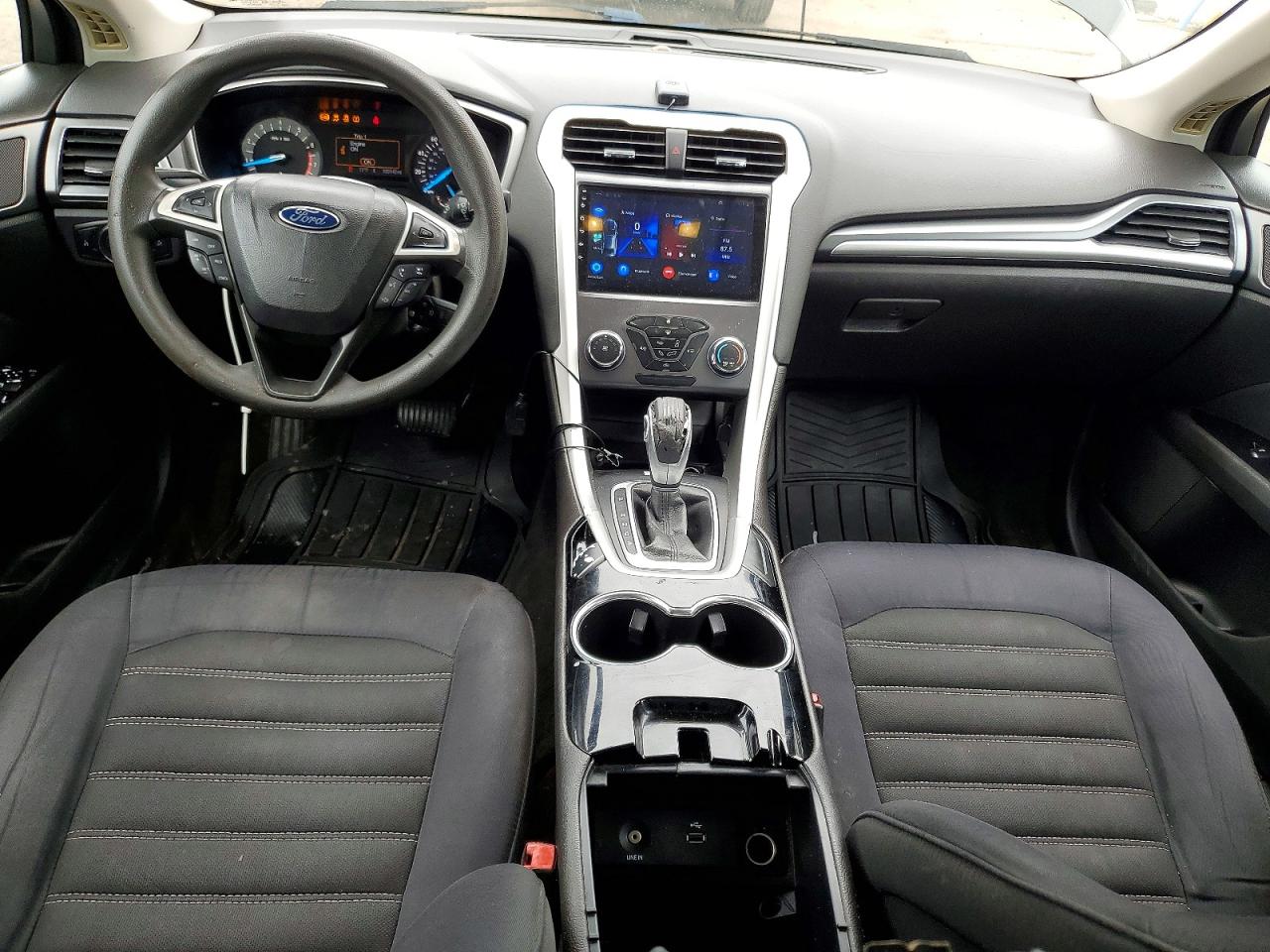 2015 Ford Fusion Se Black vin: 3FA6P0H74FR145094