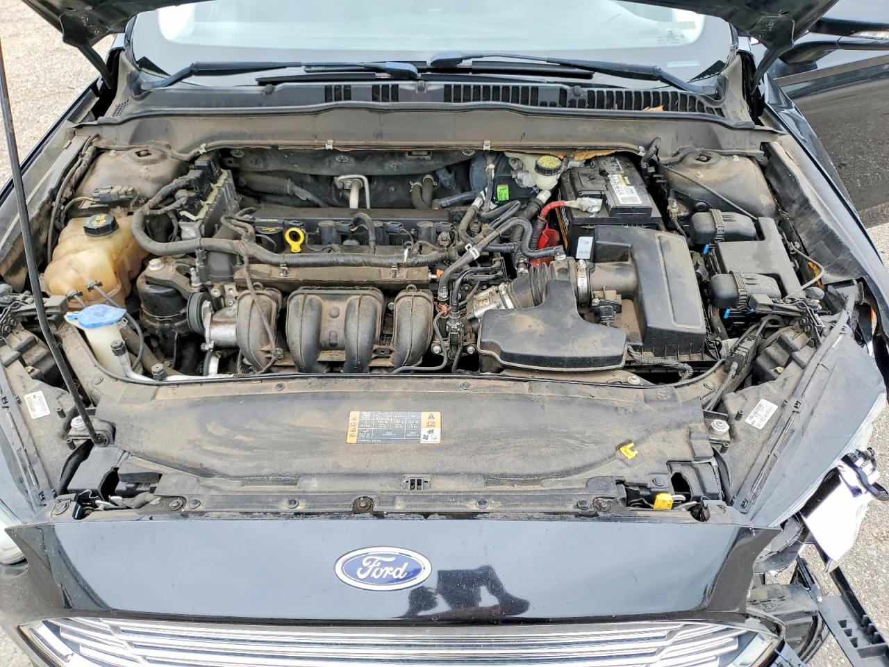 2015 Ford Fusion Se Black vin: 3FA6P0H74FR145094