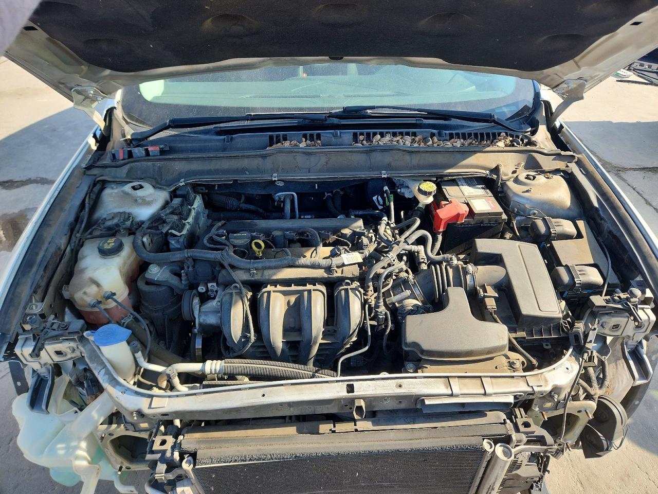 2015 Ford Fusion Se Silver vin: 3FA6P0H74FR150277