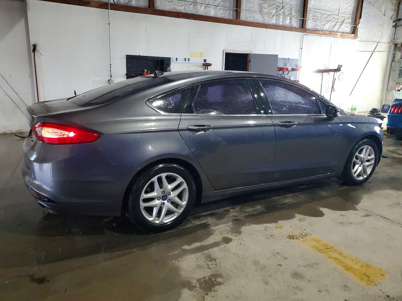 2015 Ford Fusion Se Серый vin: 3FA6P0H74FR198104