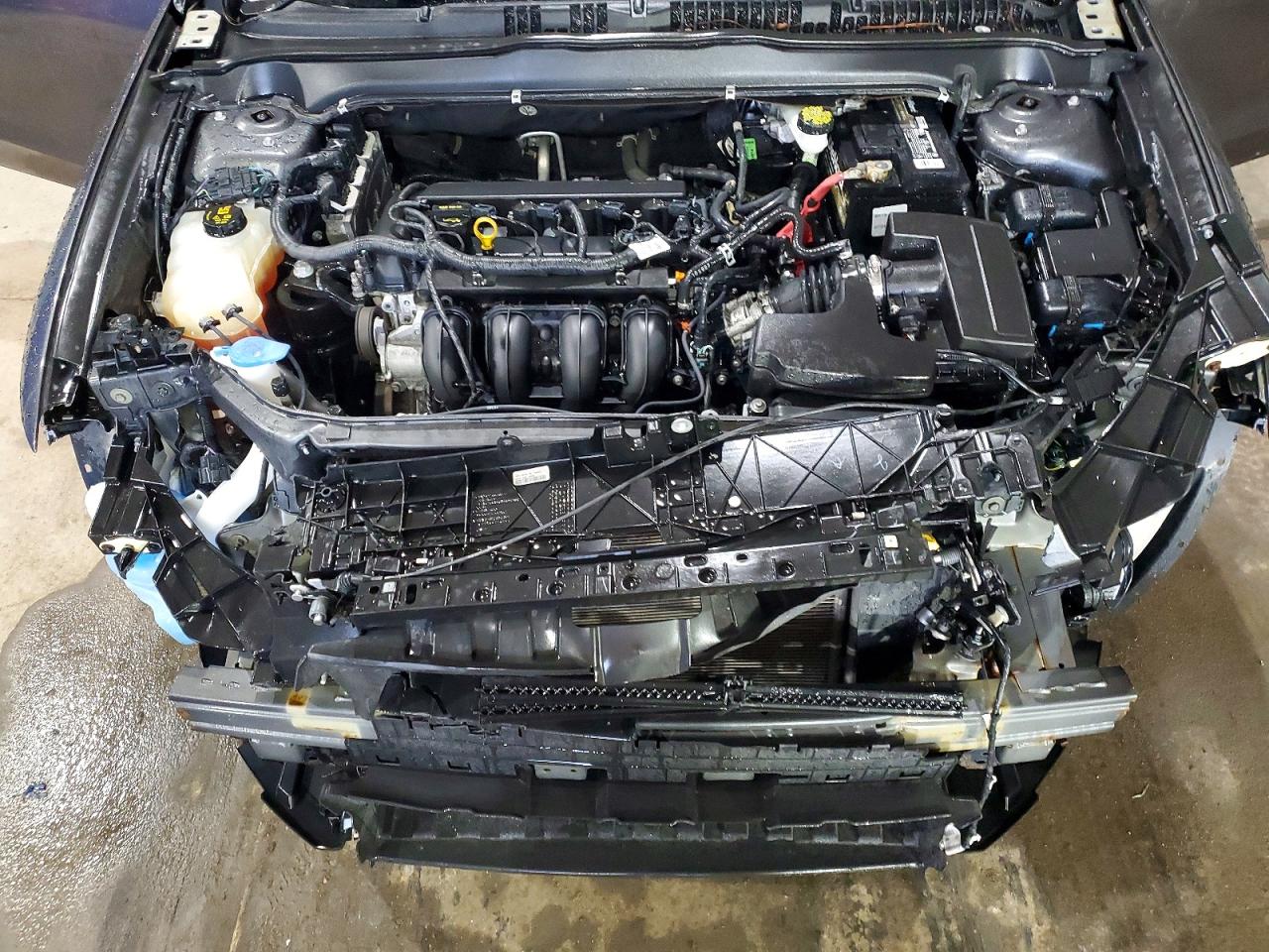 2015 Ford Fusion Se Серый vin: 3FA6P0H74FR198104