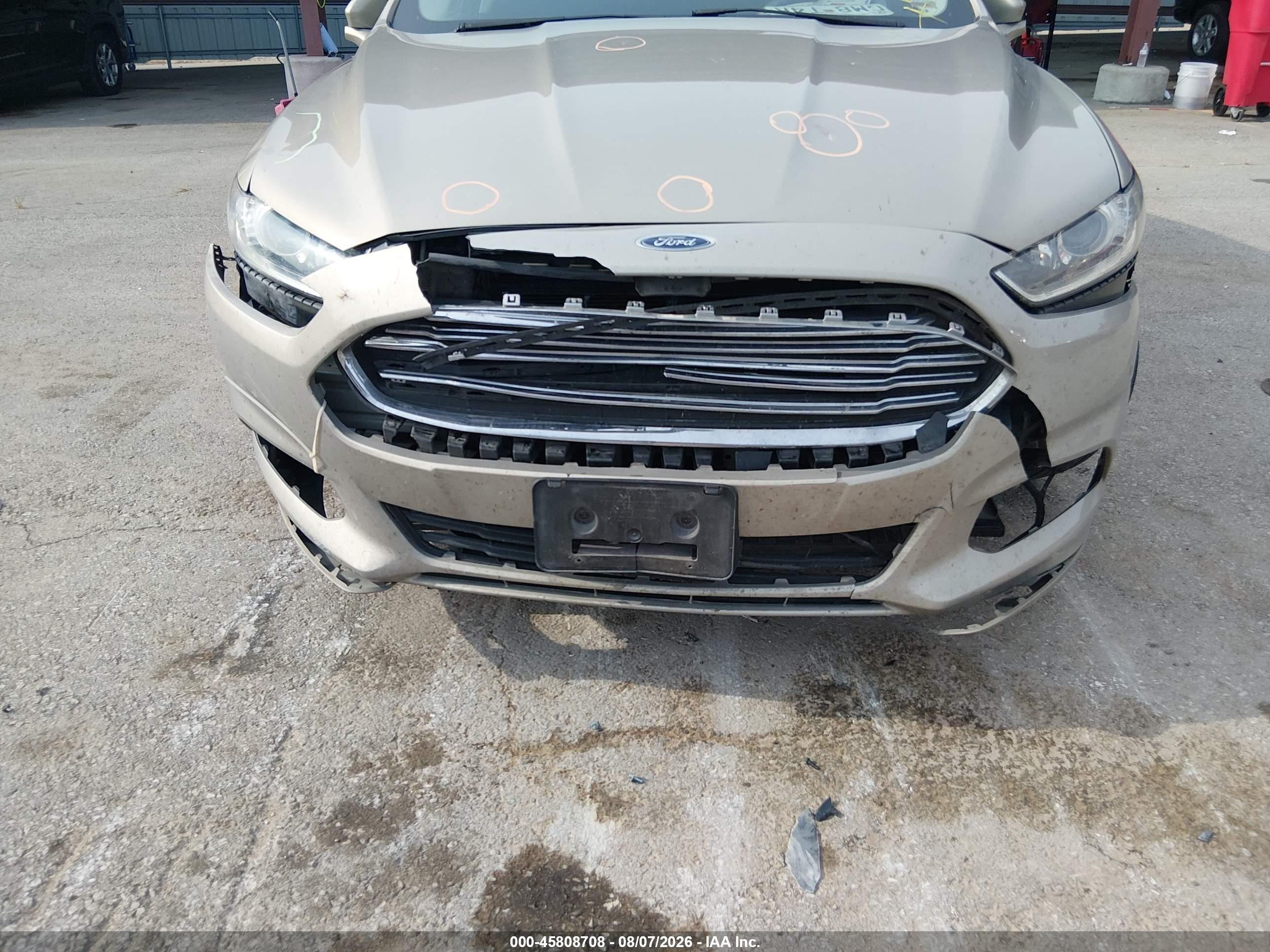 2015 Ford Fusion Se Silver vin: 3FA6P0H74FR198264