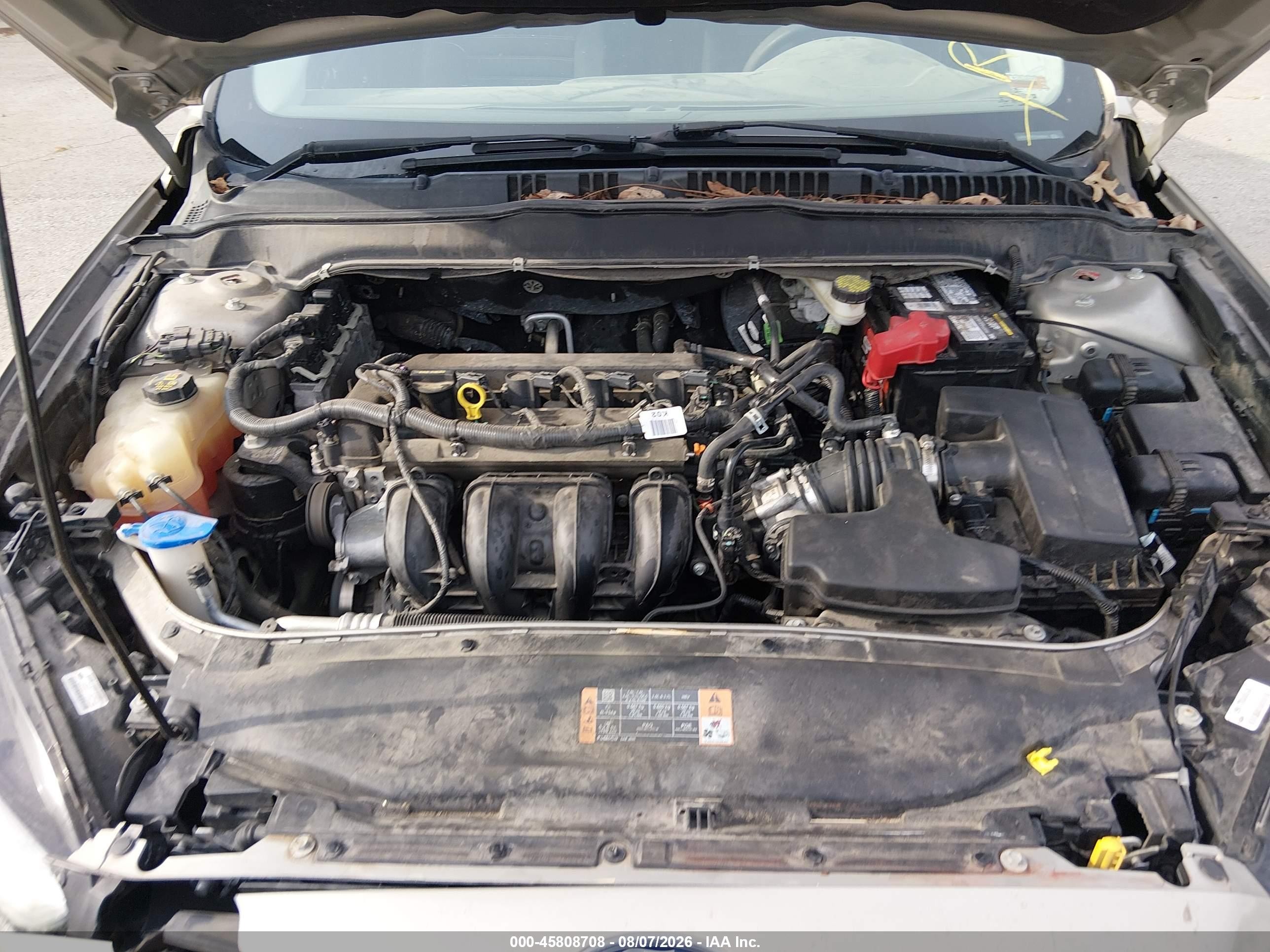 2015 Ford Fusion Se Silver vin: 3FA6P0H74FR198264