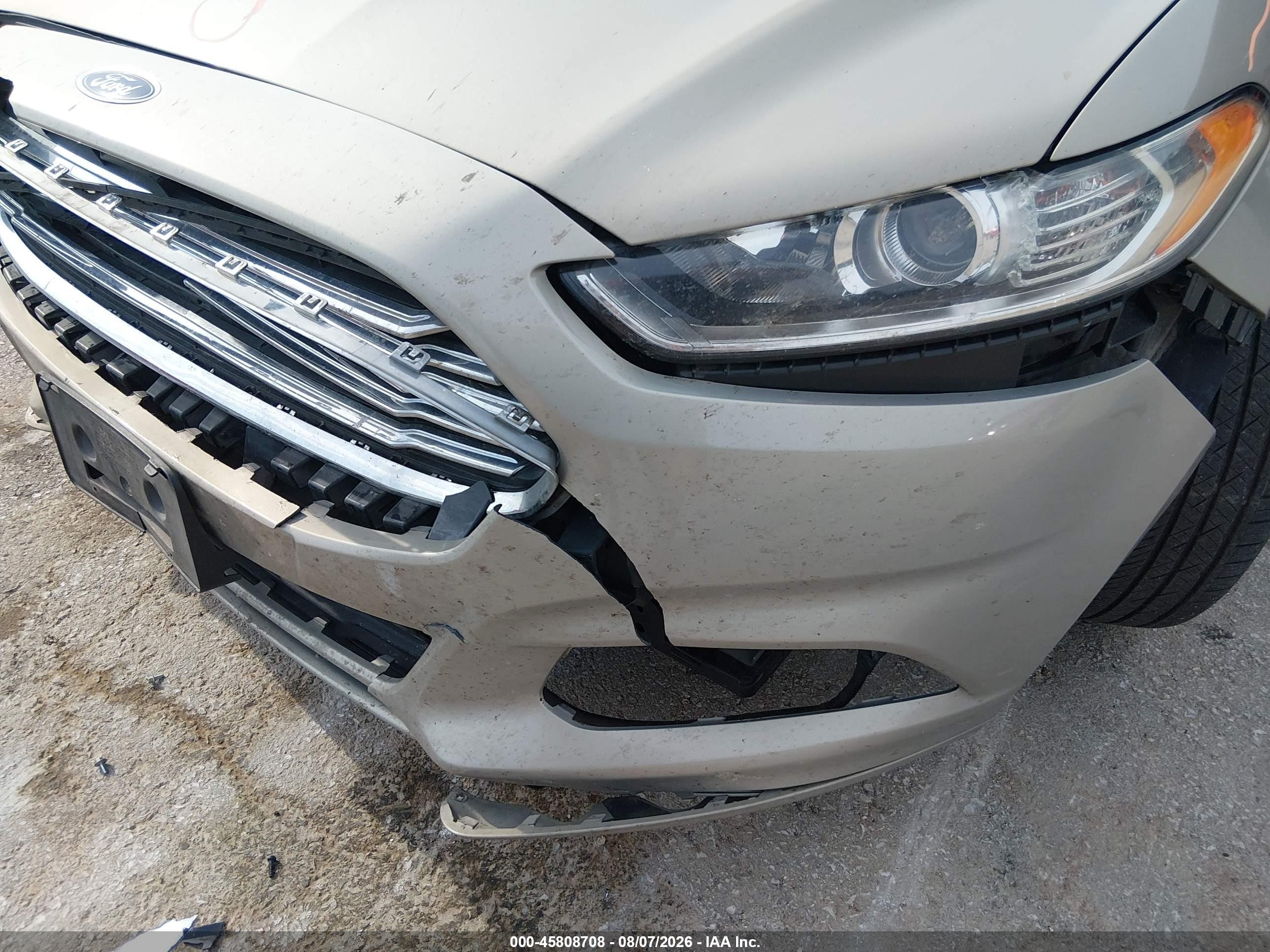 2015 Ford Fusion Se Silver vin: 3FA6P0H74FR198264