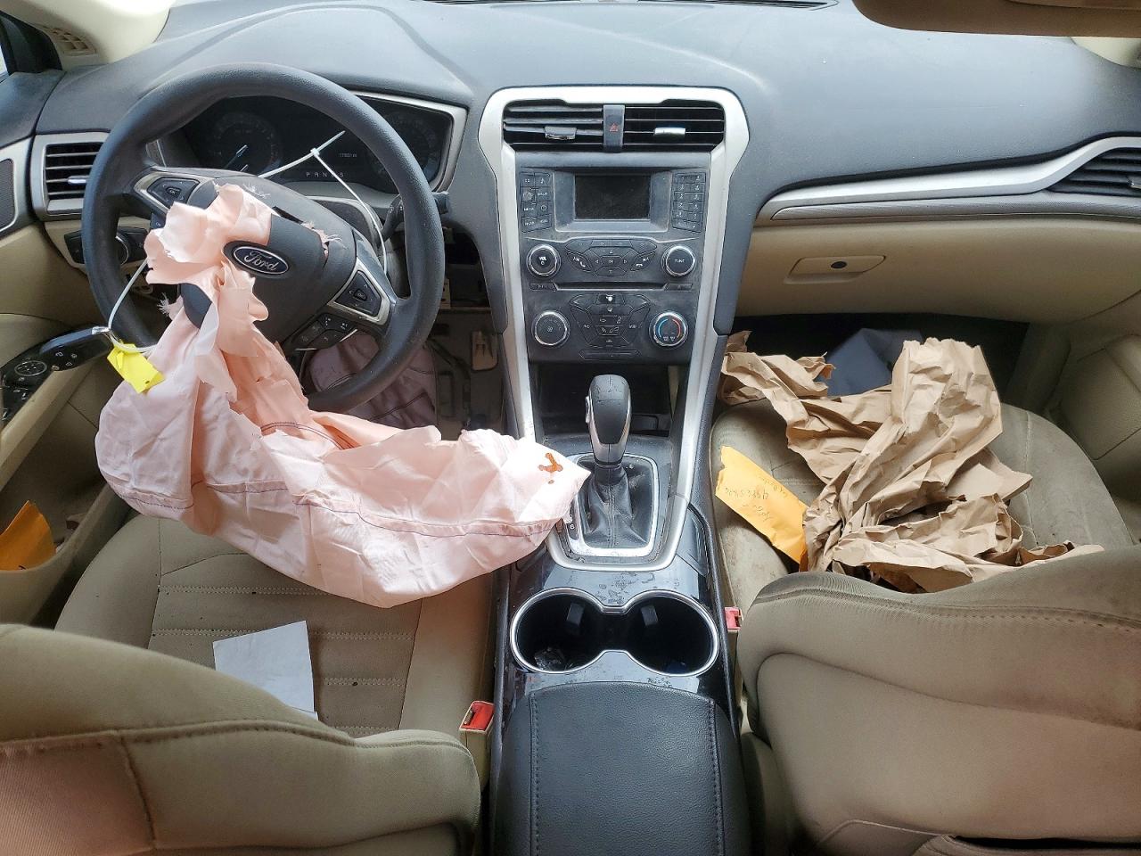 2015 Ford Fusion Se Gray vin: 3FA6P0H74FR205729
