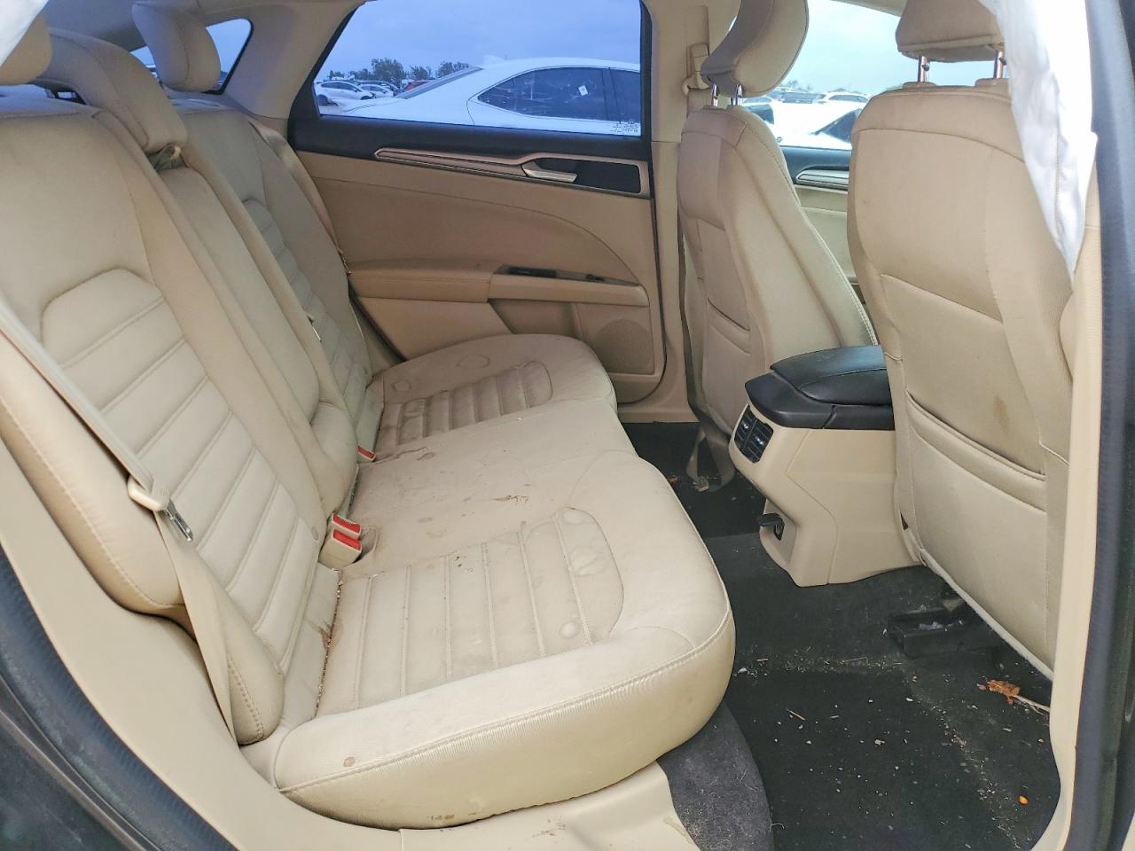 2015 Ford Fusion Se Gray vin: 3FA6P0H74FR205729