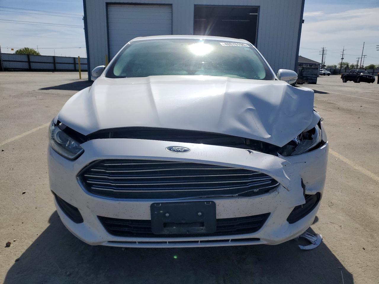 2015 Ford Fusion Se White vin: 3FA6P0H74FR209859