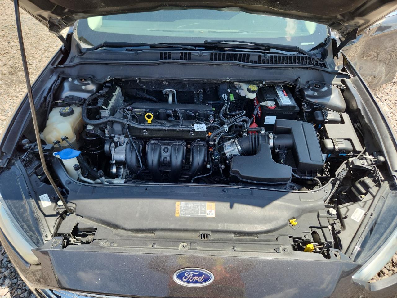 2015 Ford Fusion Se Gray vin: 3FA6P0H74FR214947