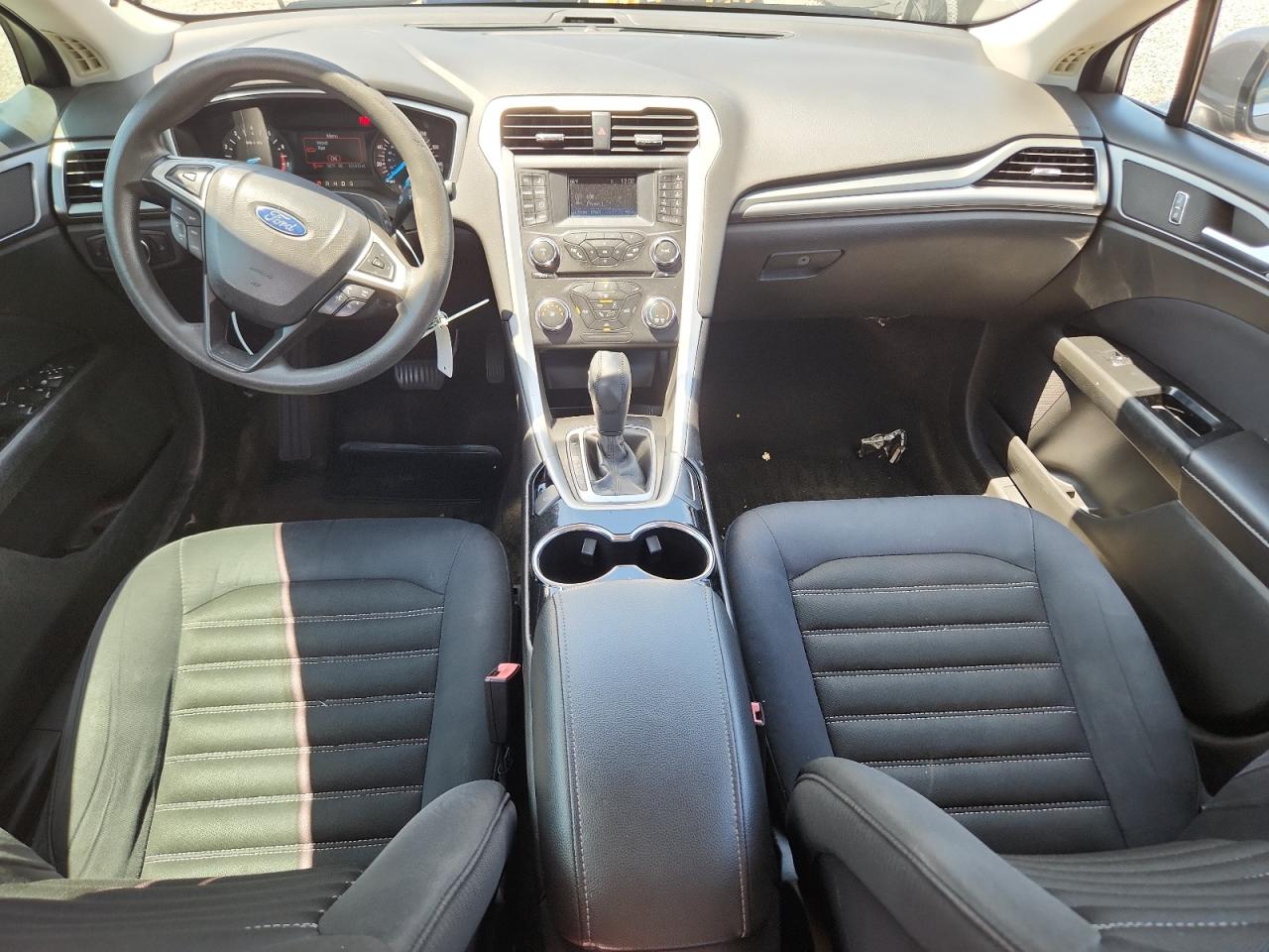 2015 Ford Fusion Se Gray vin: 3FA6P0H74FR214947