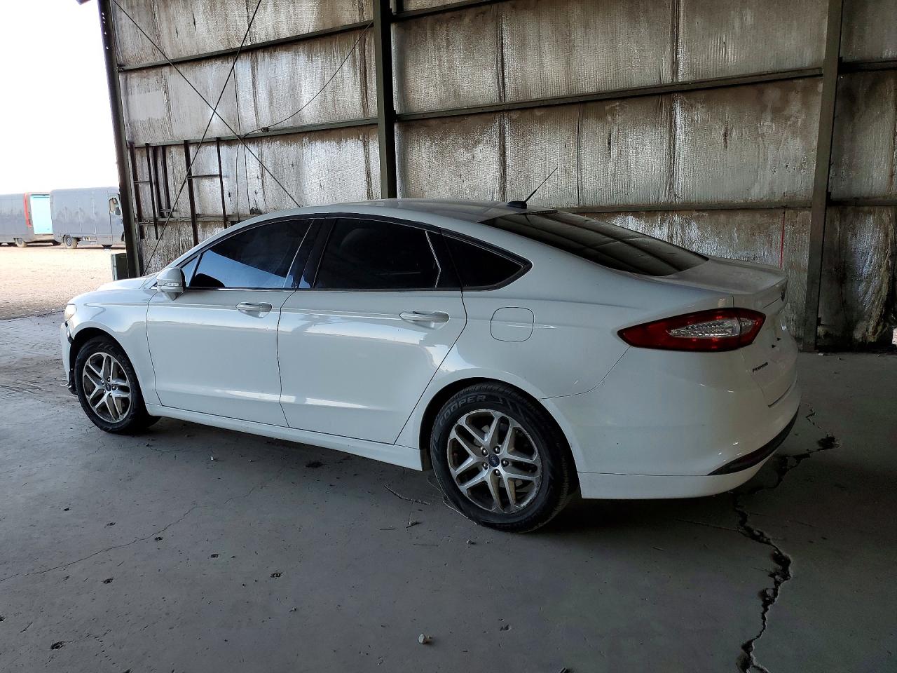 2015 Ford Fusion Se White vin: 3FA6P0H74FR226290