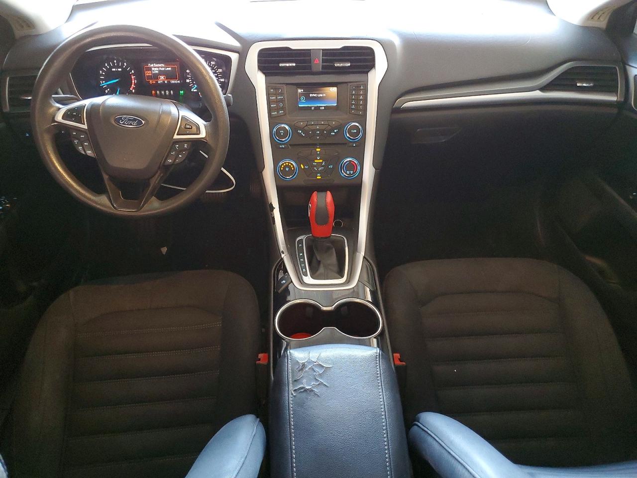 2015 Ford Fusion Se White vin: 3FA6P0H74FR226290