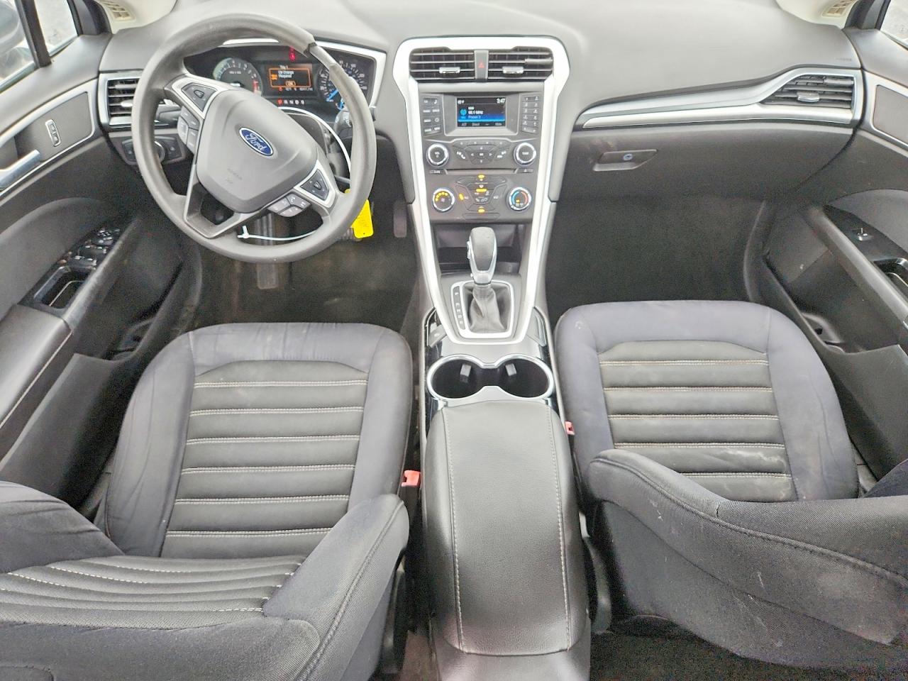 2015 Ford Fusion Se Gray vin: 3FA6P0H74FR241601