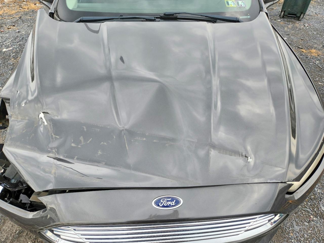 2015 Ford Fusion Se Gray vin: 3FA6P0H74FR241601