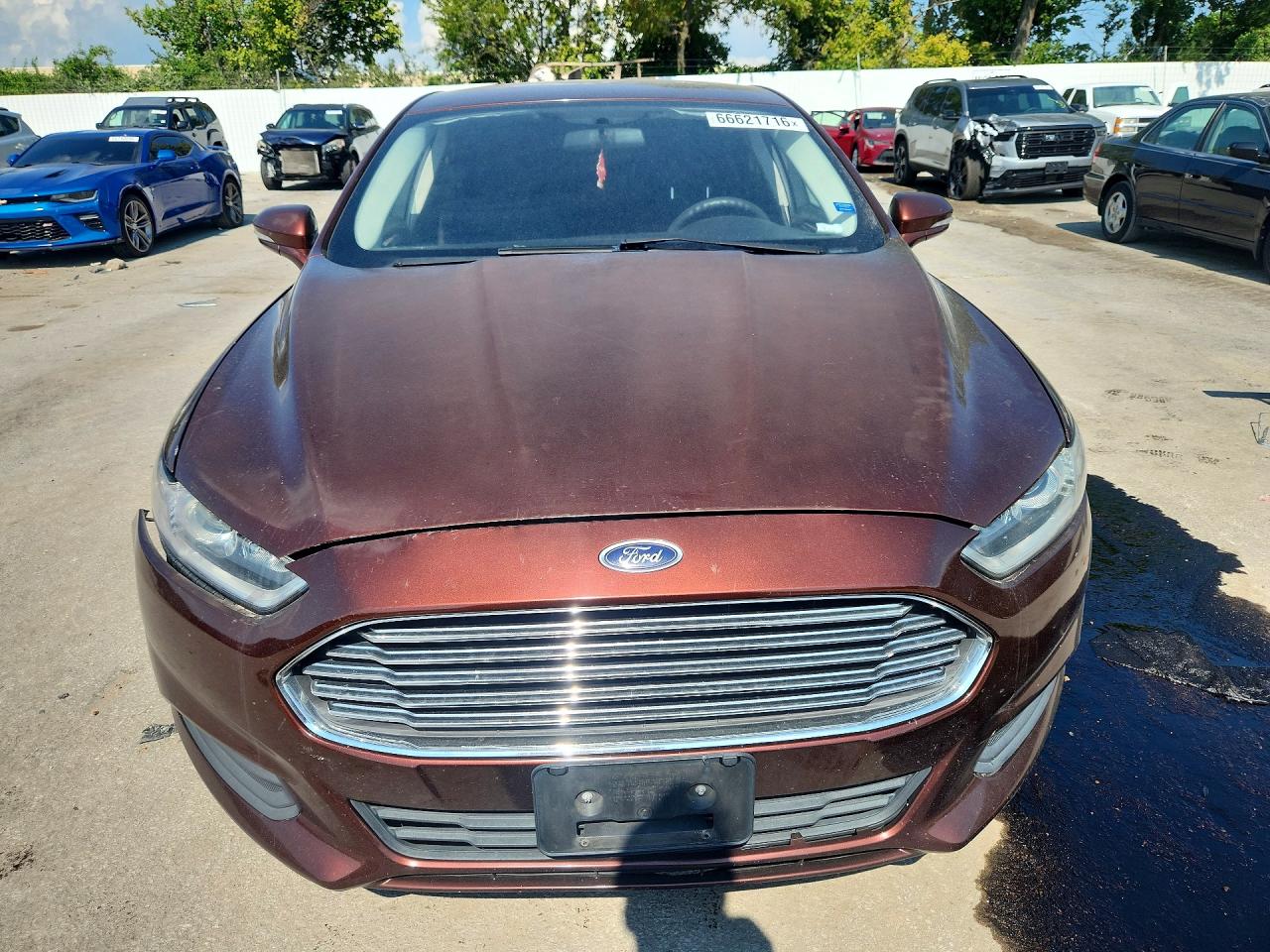 2015 Ford Fusion Se Maroon vin: 3FA6P0H74FR263484