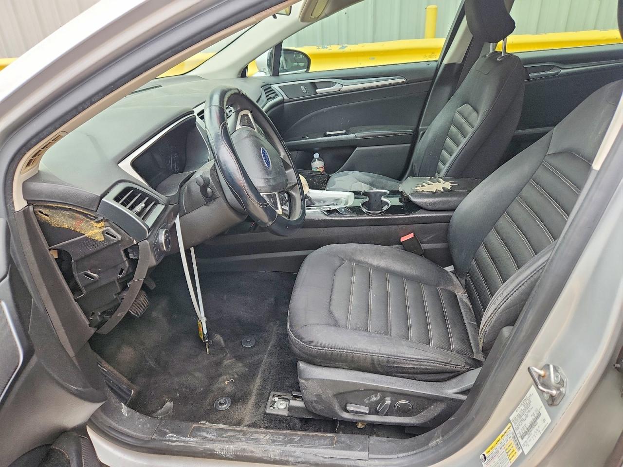 2015 Ford Fusion Se Silver vin: 3FA6P0H74FR288336