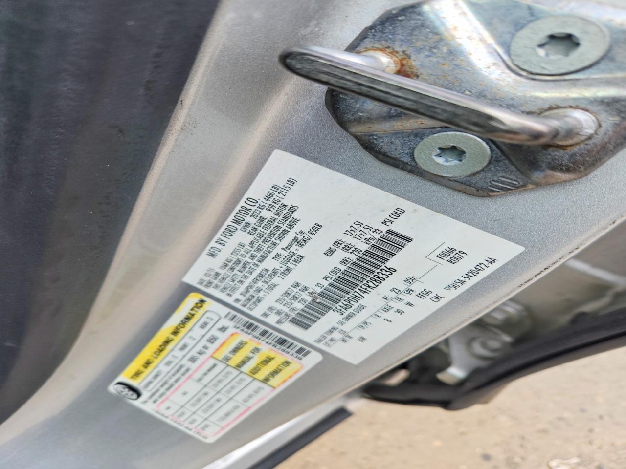 2015 Ford Fusion Se Silver vin: 3FA6P0H74FR288336