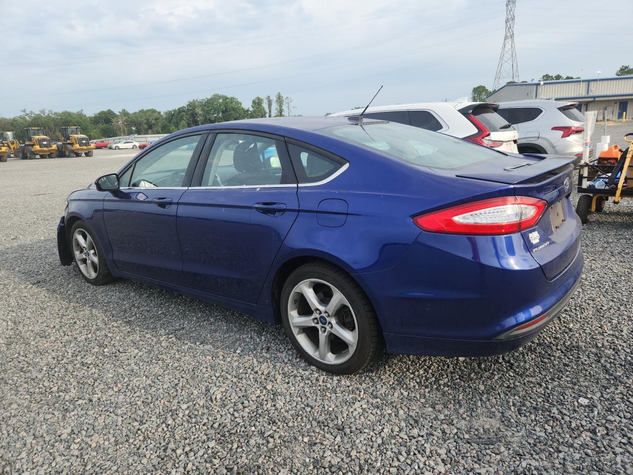 2015 Ford Fusion Se Blue vin: 3FA6P0H74FR290121