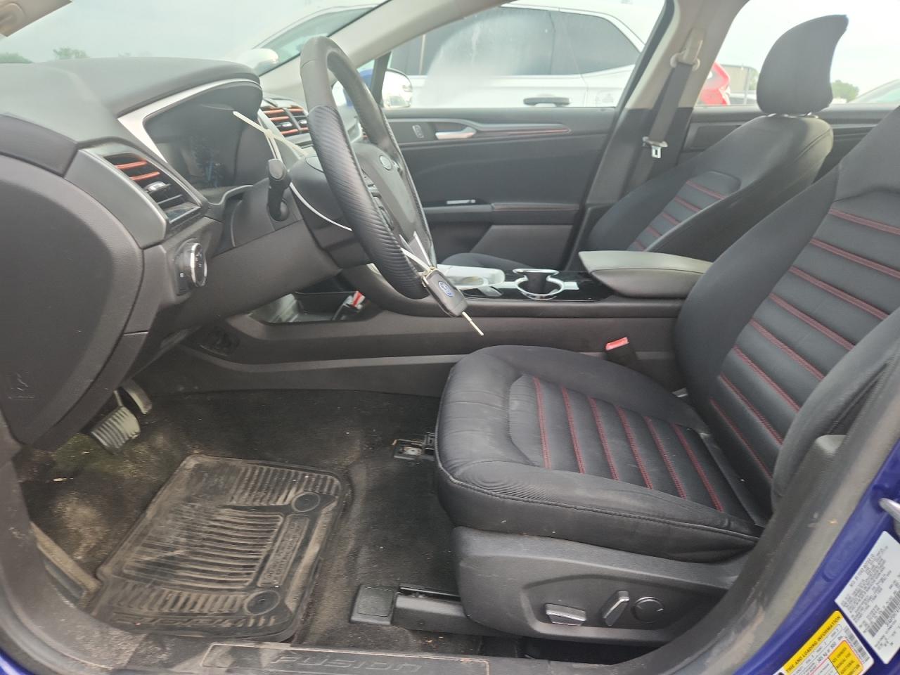2015 Ford Fusion Se Blue vin: 3FA6P0H74FR290121