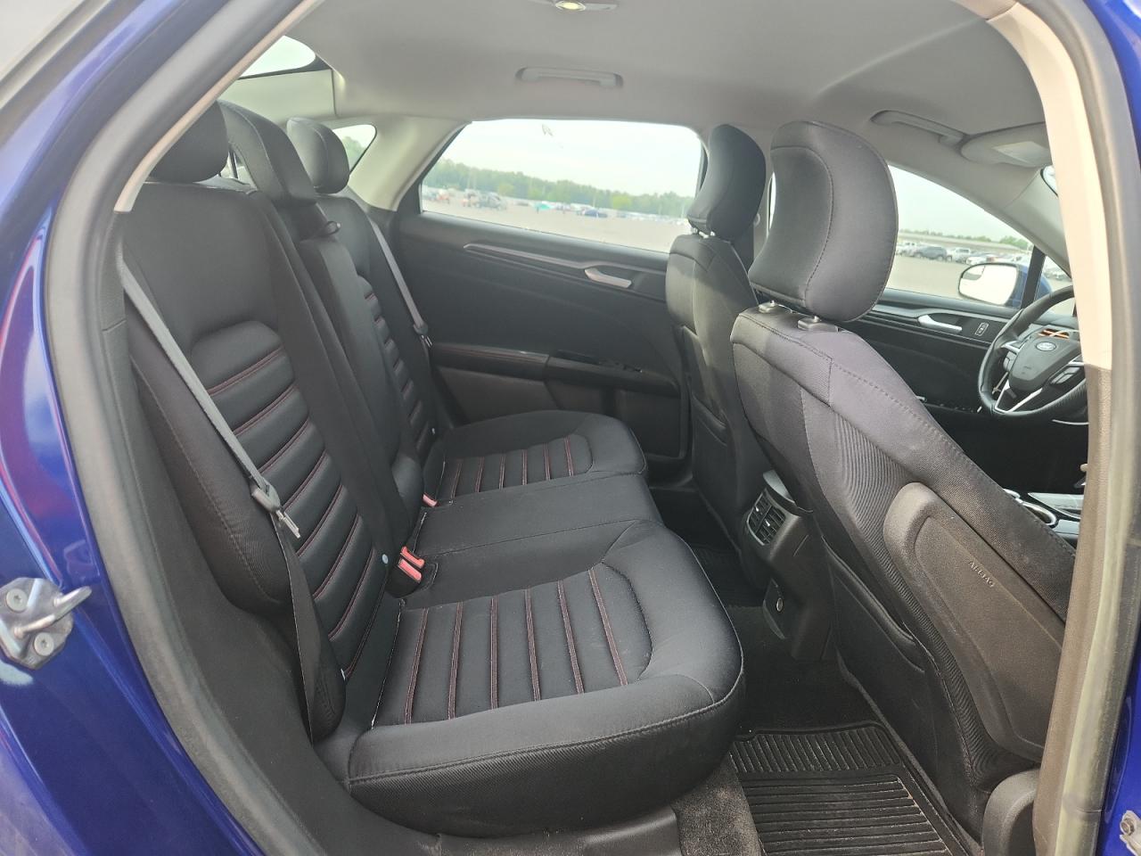 2015 Ford Fusion Se Blue vin: 3FA6P0H74FR290121