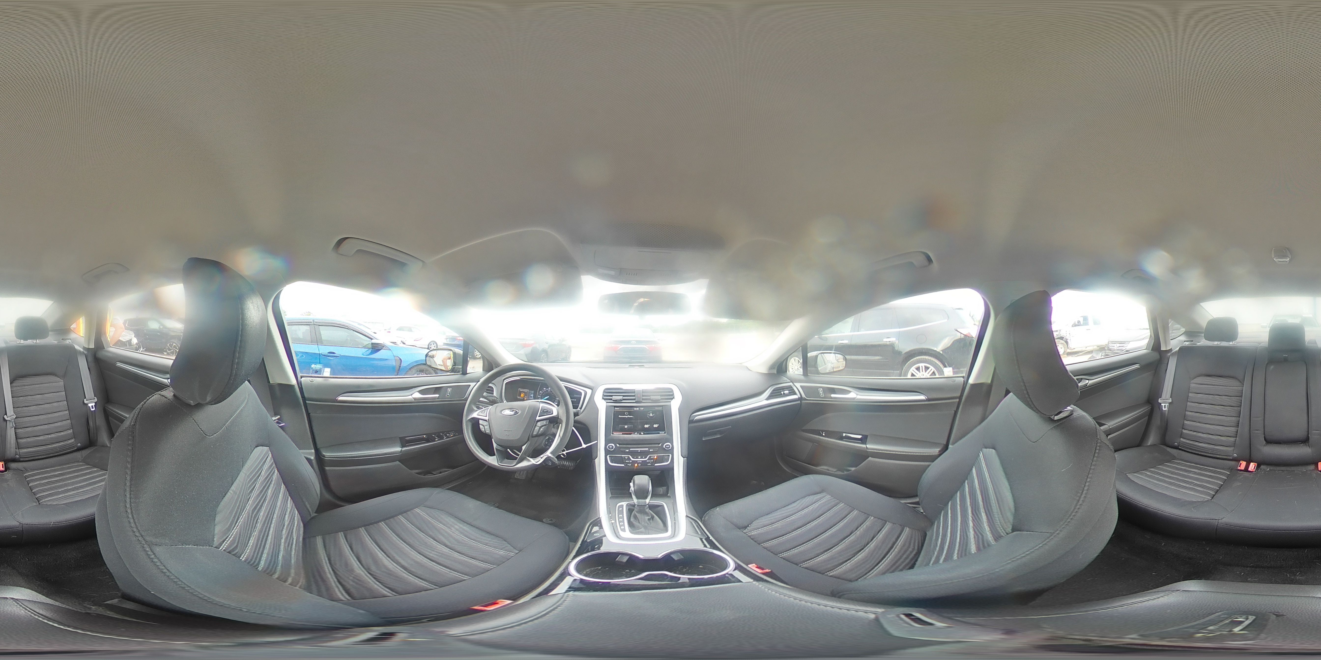 2016 Ford Fusion Se Gray vin: 3FA6P0H74GR225058