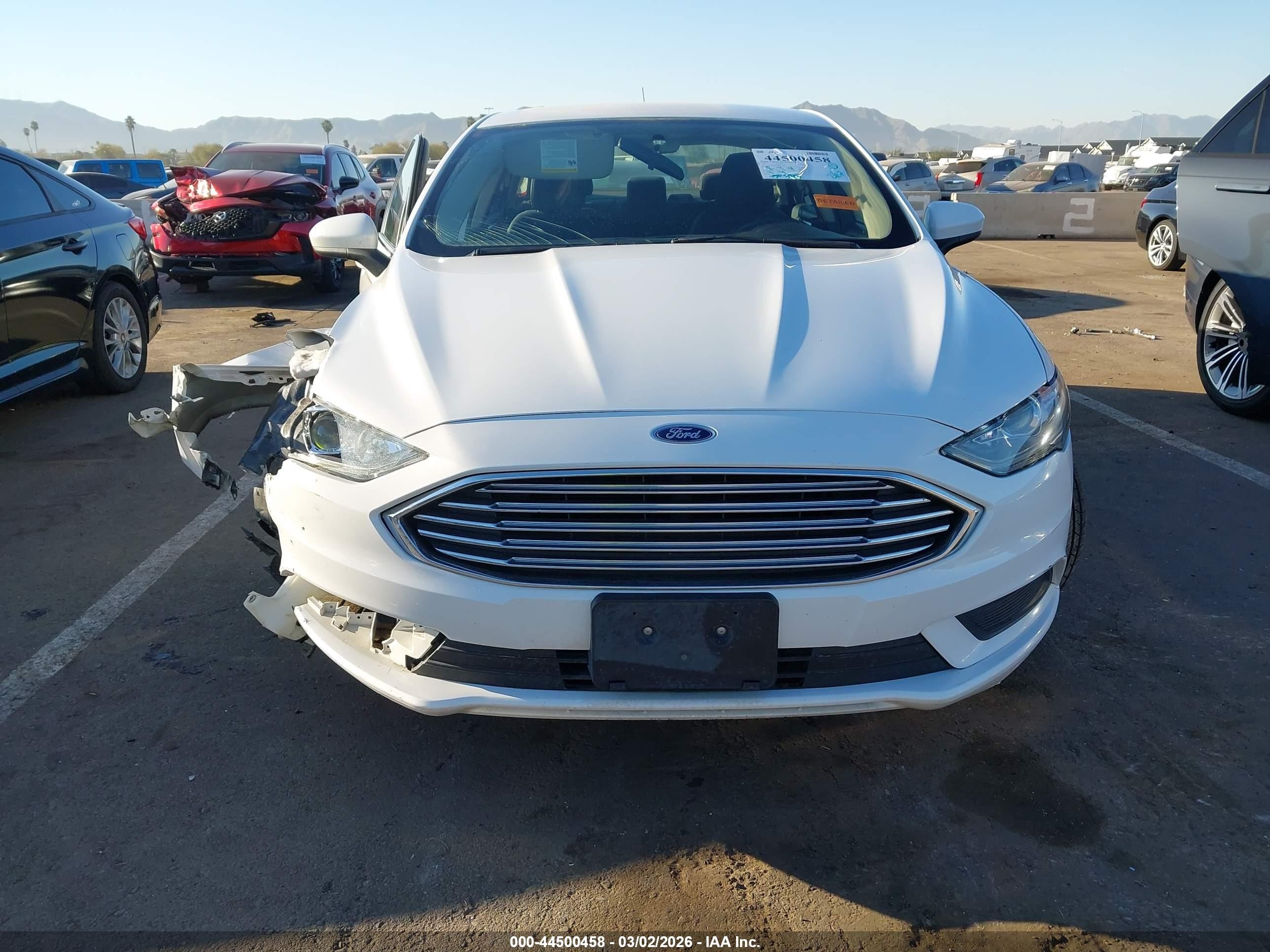 2017 Ford Fusion Se White vin: 3FA6P0H74HR237308