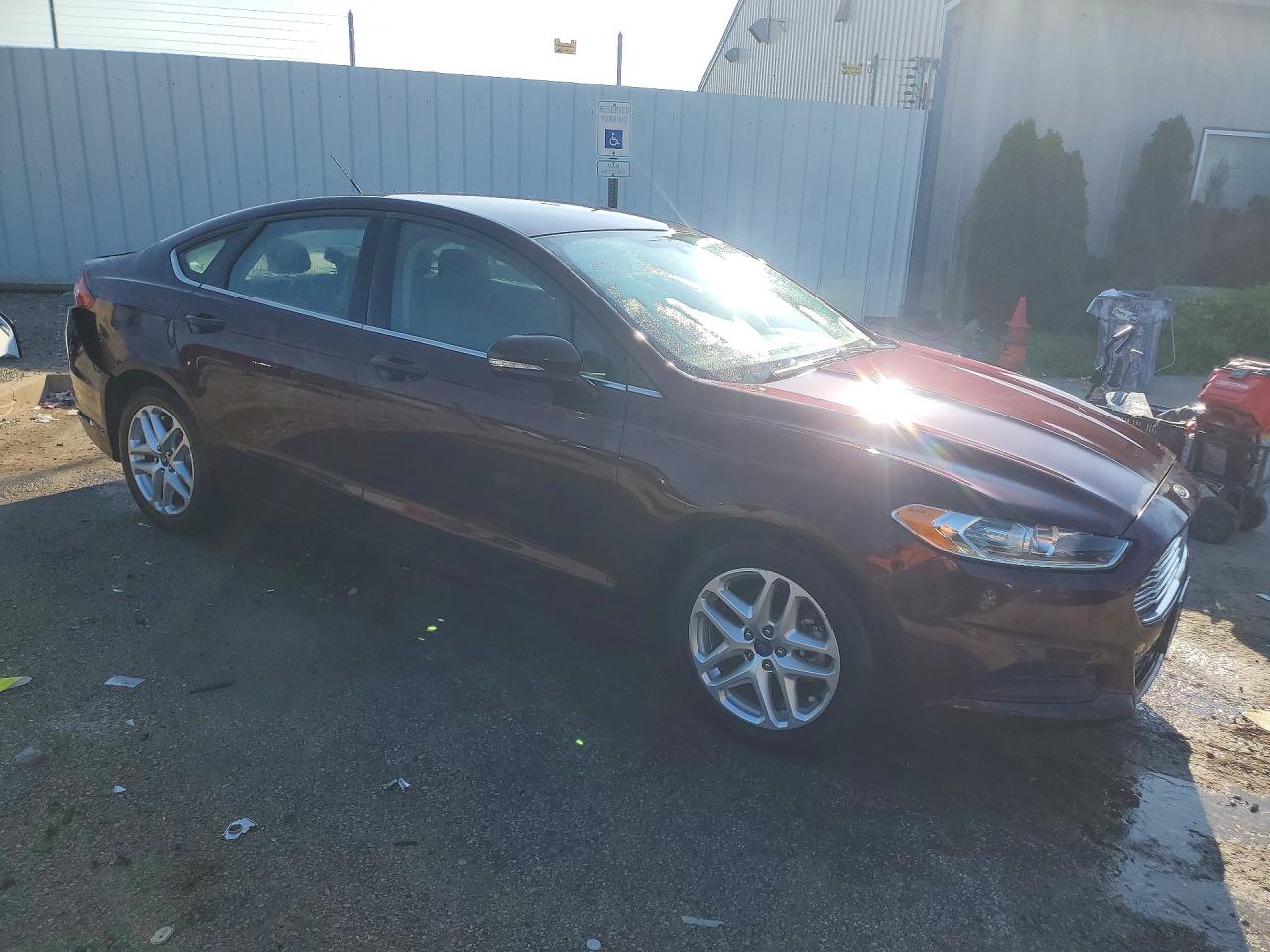 2013 Ford Fusion Se Burgundy vin: 3FA6P0H75DR104938
