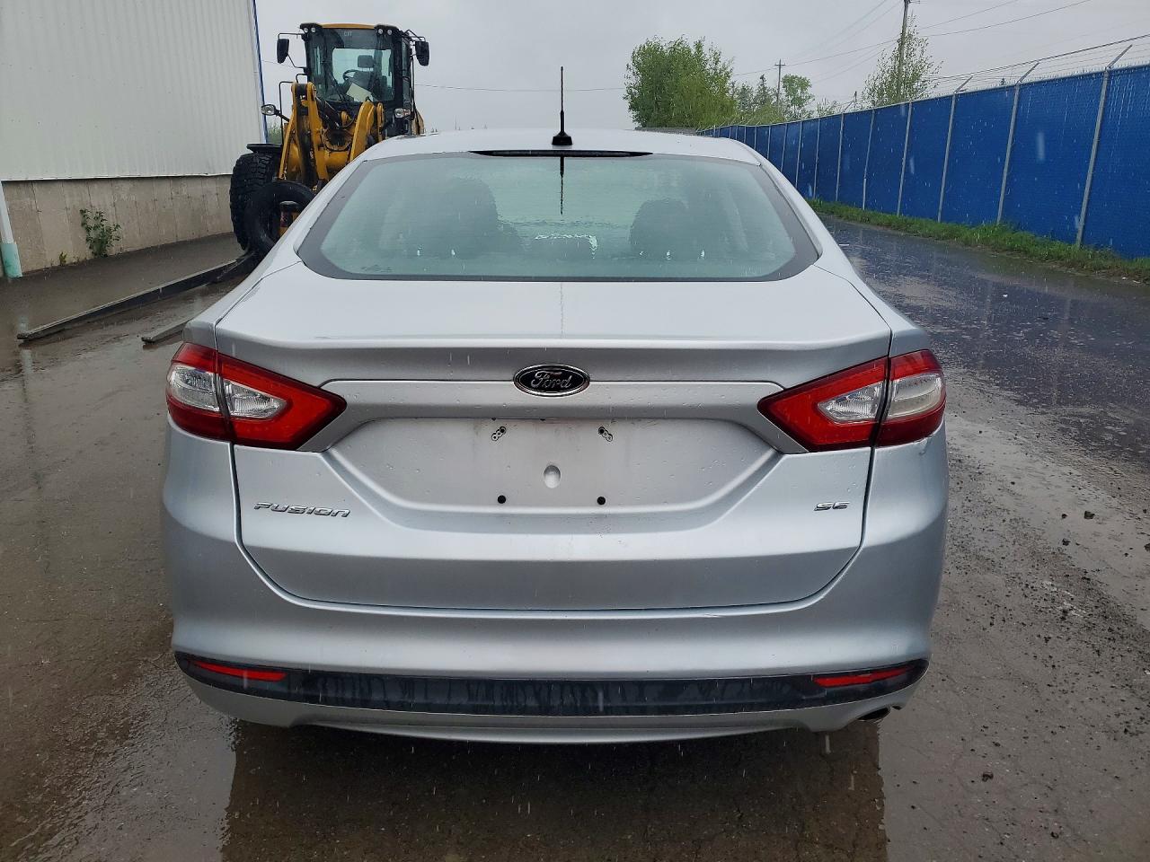 2013 Ford Fusion Se Silver vin: 3FA6P0H75DR115325