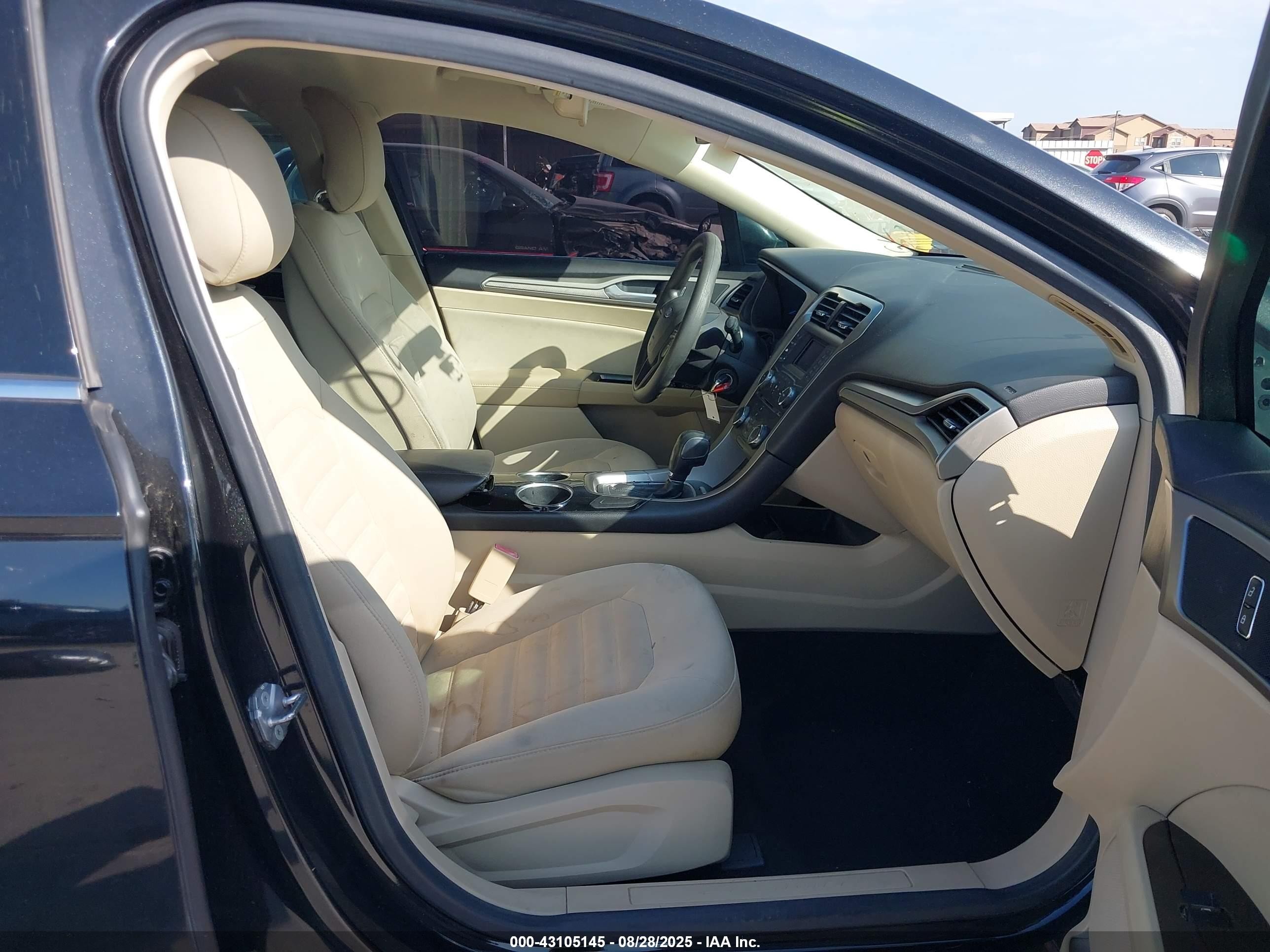 2013 Ford Fusion Se Black vin: 3FA6P0H75DR133100