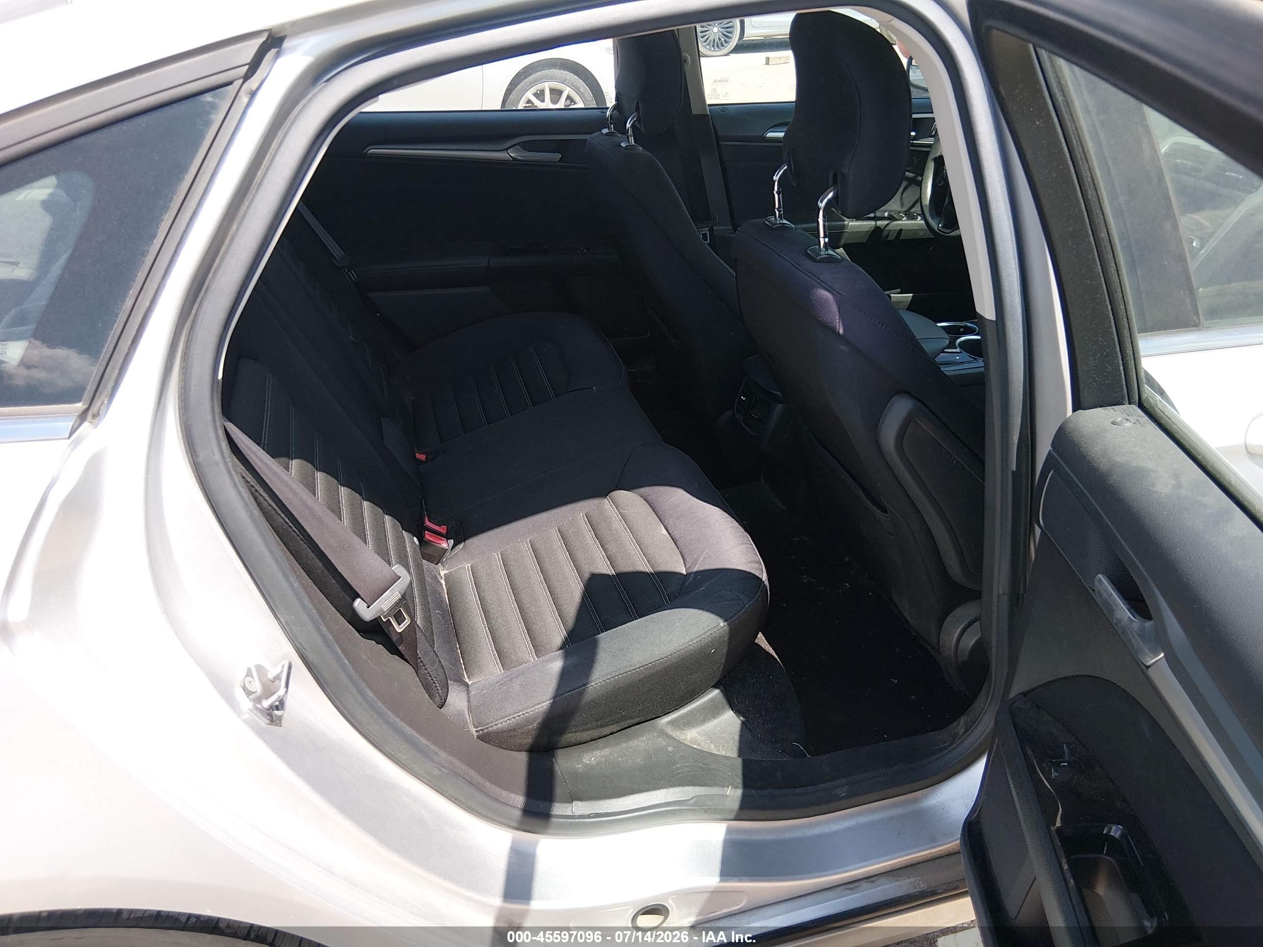2013 Ford Fusion Se Silver vin: 3FA6P0H75DR156621