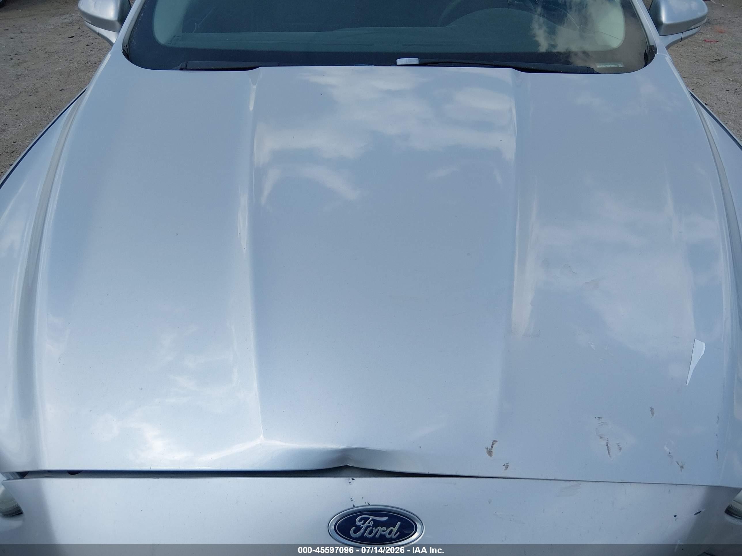 2013 Ford Fusion Se Silver vin: 3FA6P0H75DR156621