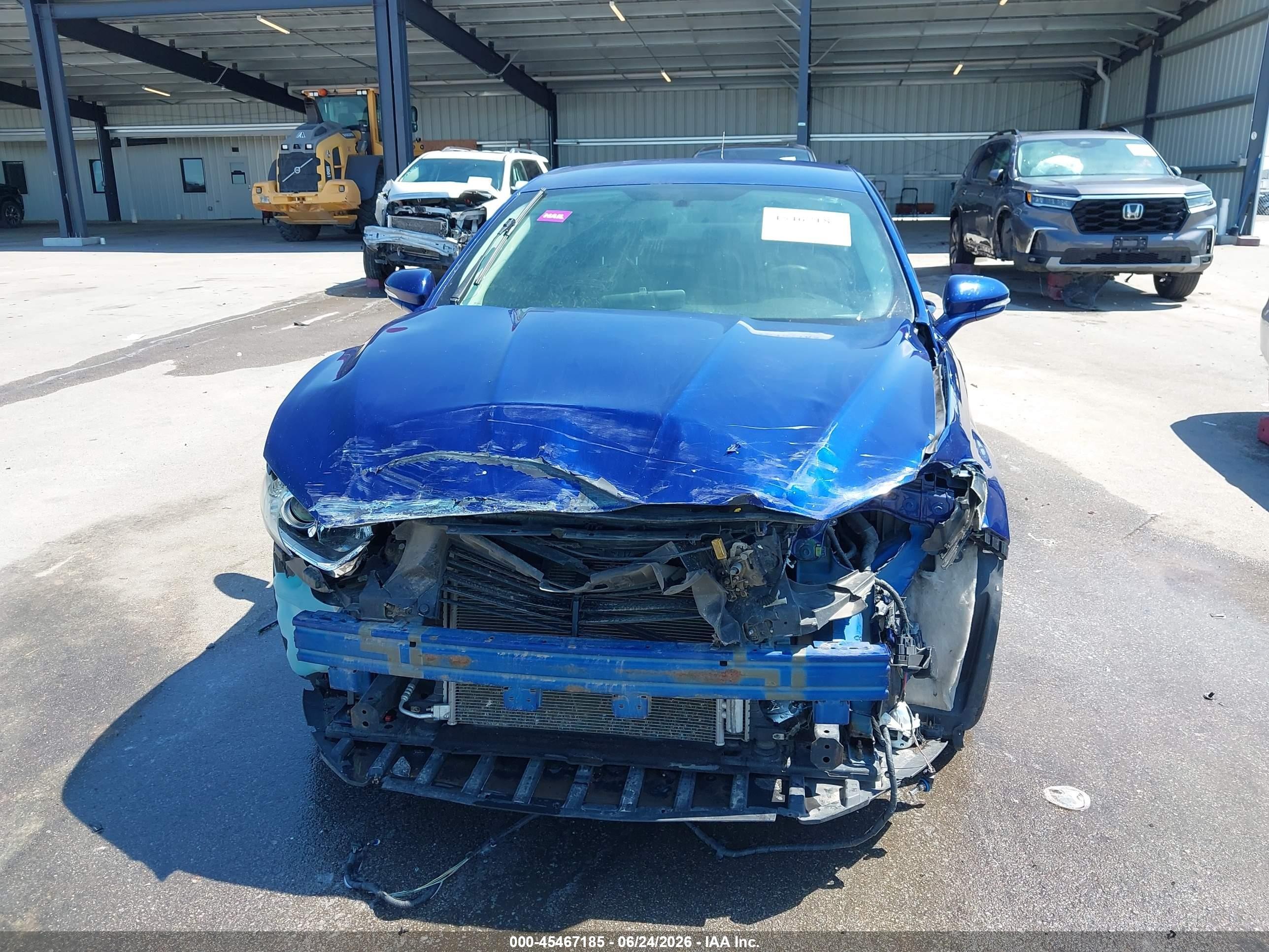 2013 Ford Fusion Se Синий vin: 3FA6P0H75DR169532