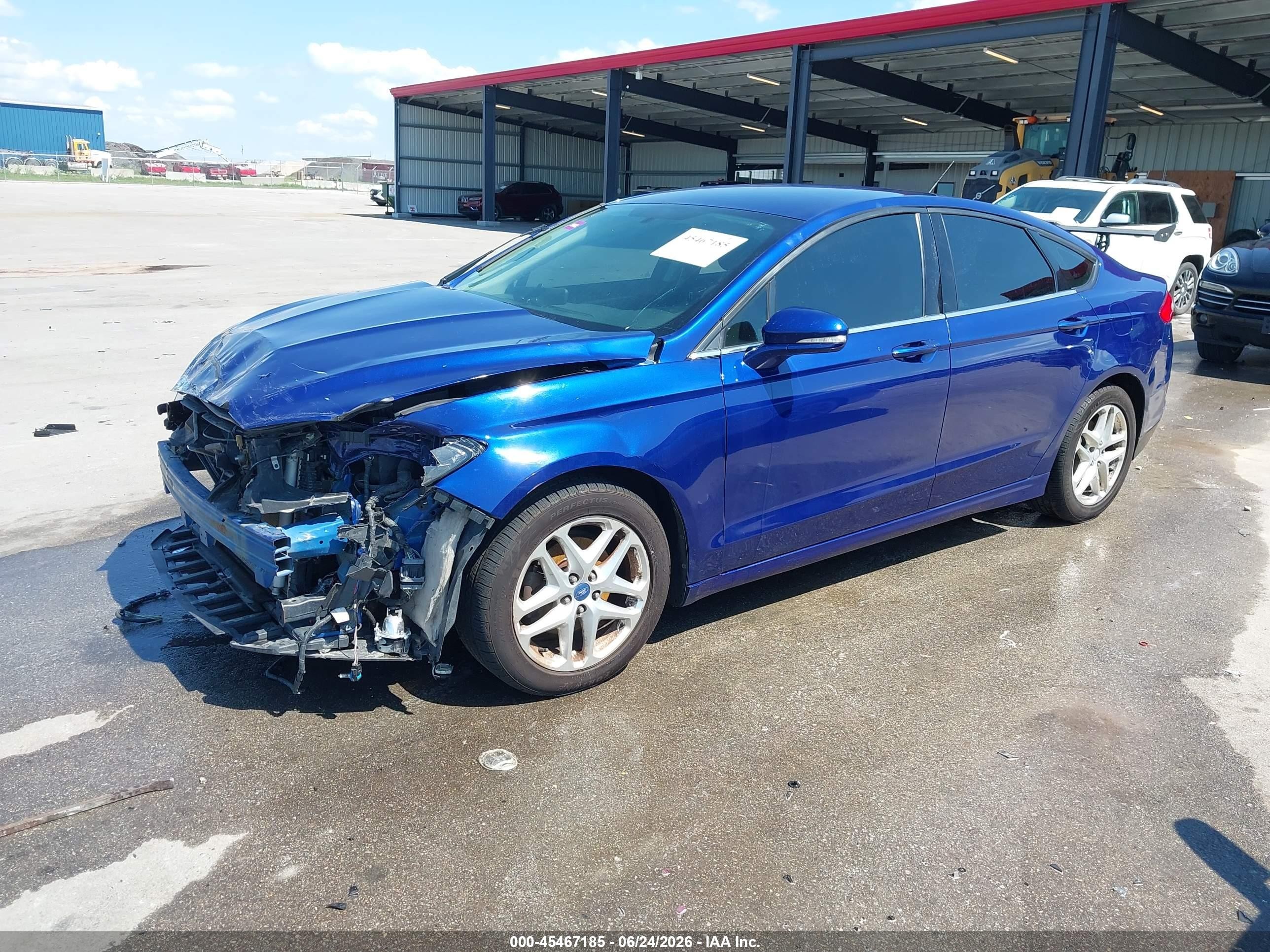 2013 Ford Fusion Se Синий vin: 3FA6P0H75DR169532