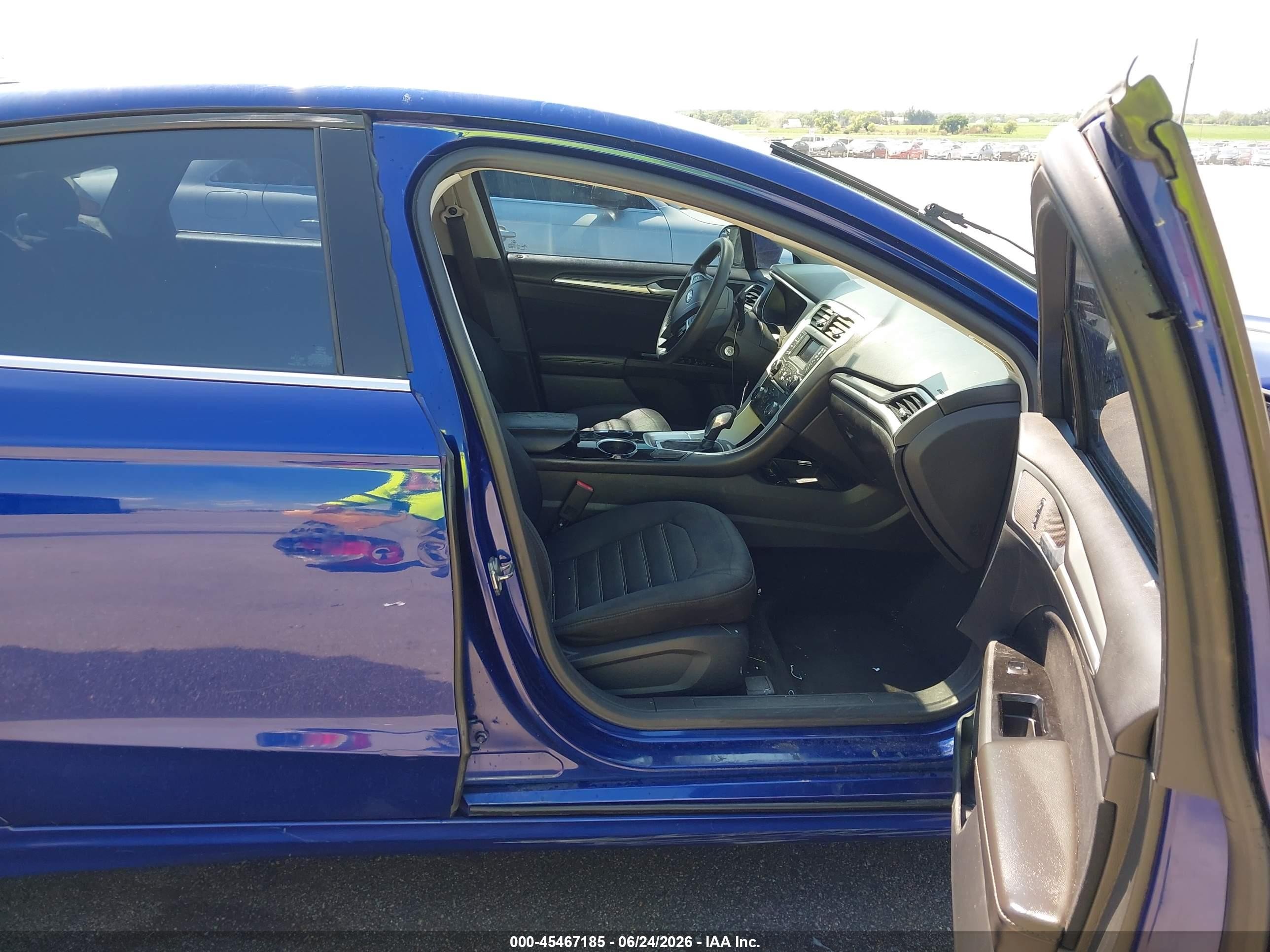 2013 Ford Fusion Se Синий vin: 3FA6P0H75DR169532