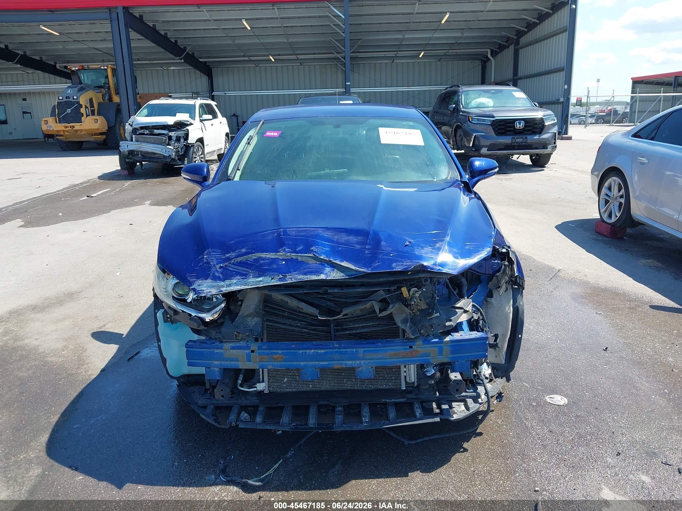 2013 Ford Fusion Se Синий vin: 3FA6P0H75DR169532