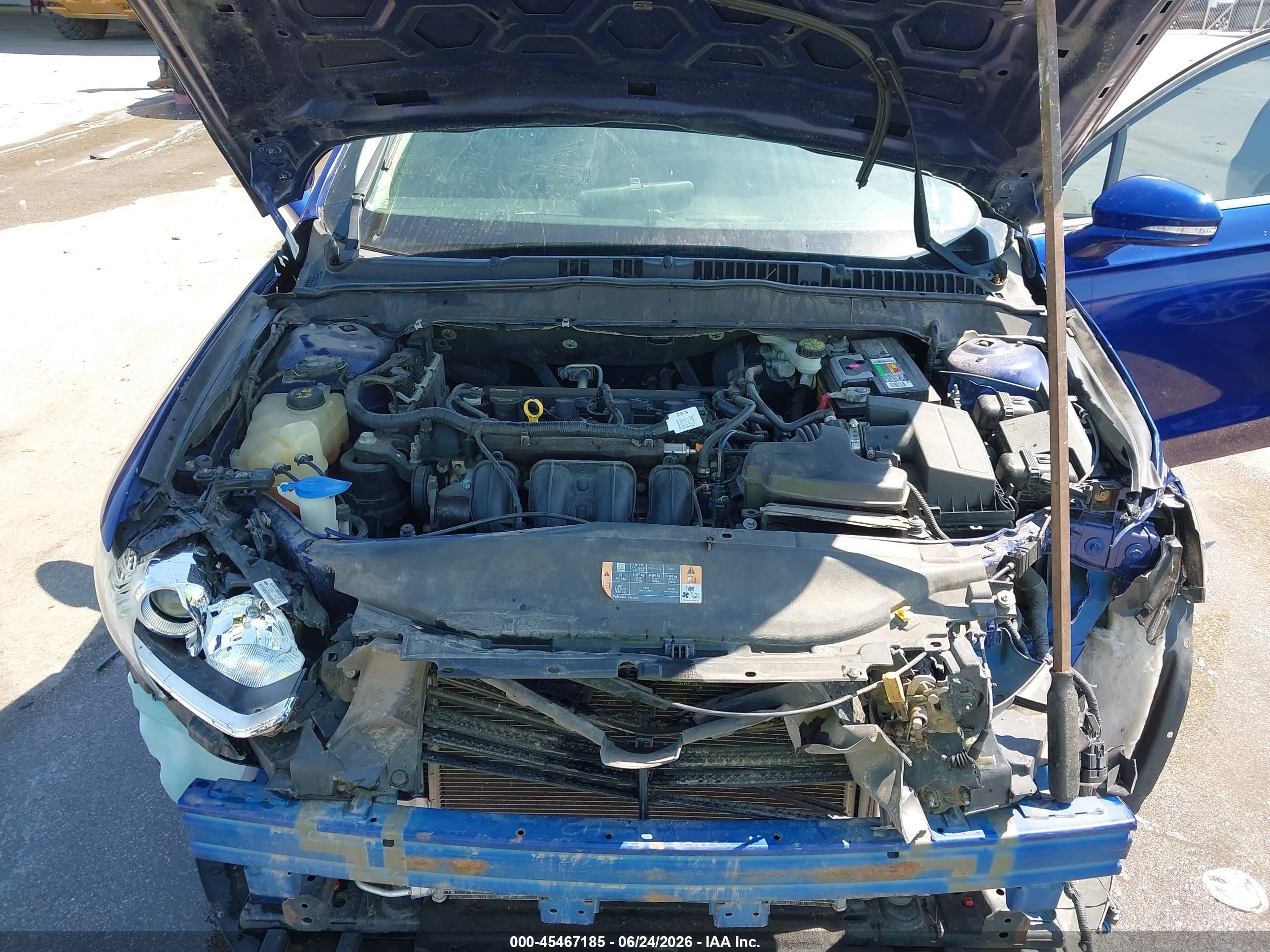 2013 Ford Fusion Se Синий vin: 3FA6P0H75DR169532