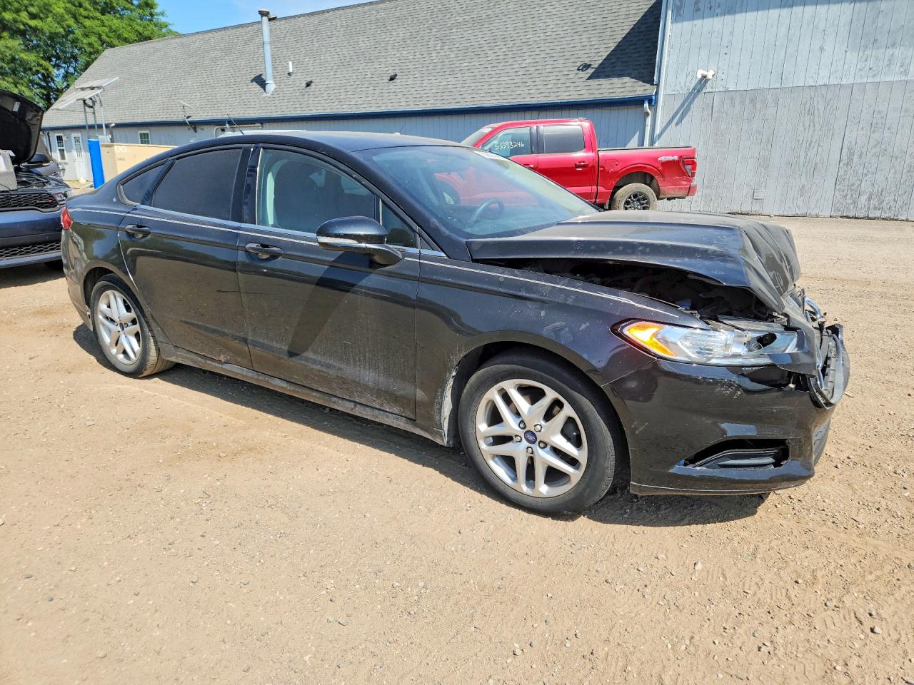 2013 Ford Fusion Se Black vin: 3FA6P0H75DR176206