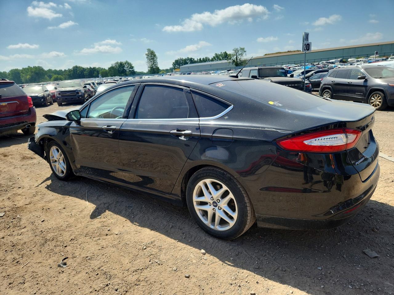 2013 Ford Fusion Se Black vin: 3FA6P0H75DR176206