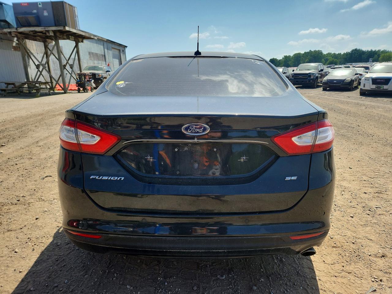 2013 Ford Fusion Se Black vin: 3FA6P0H75DR176206