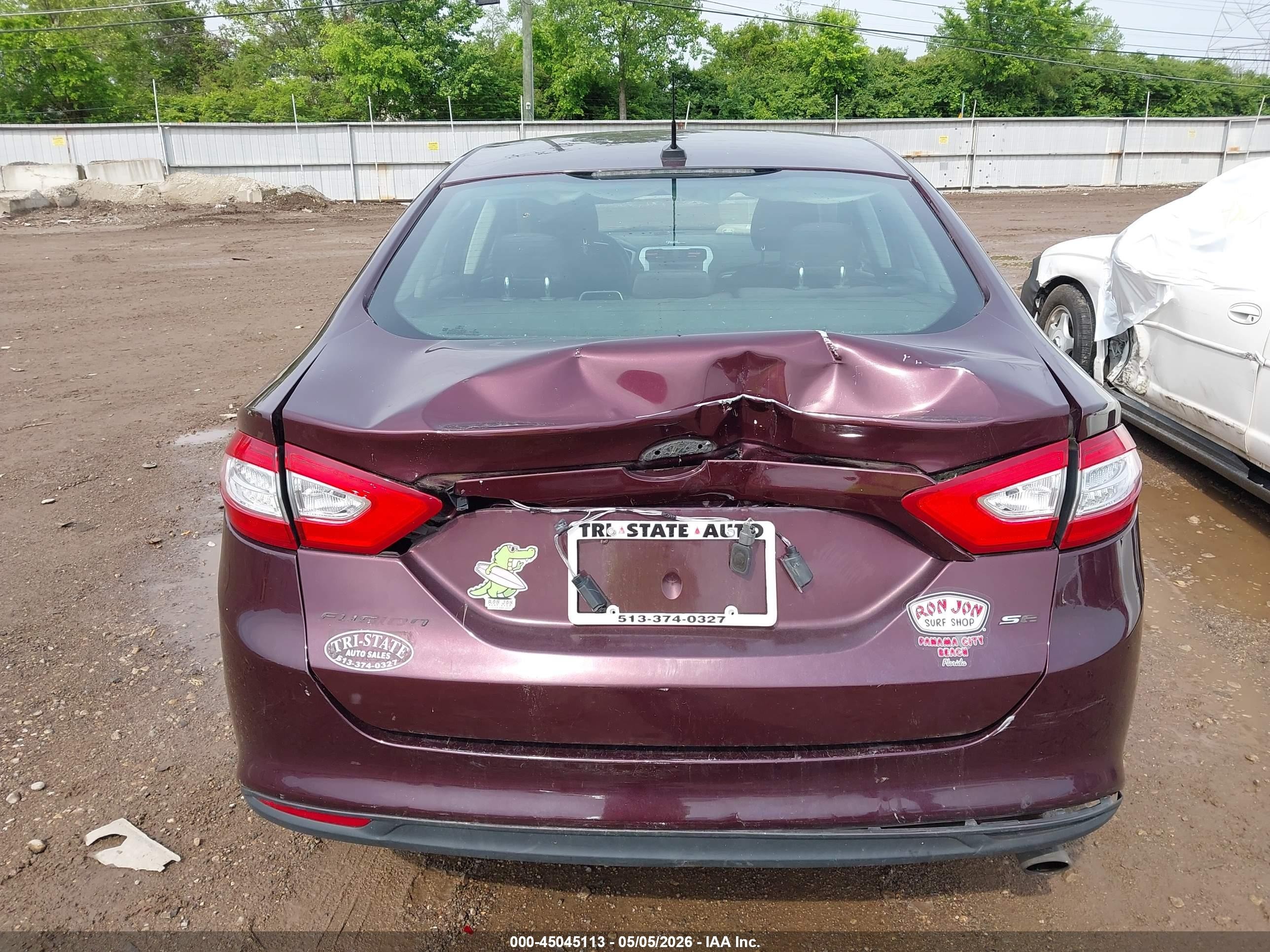 2013 Ford Fusion Se Темно-бордовый vin: 3FA6P0H75DR189988