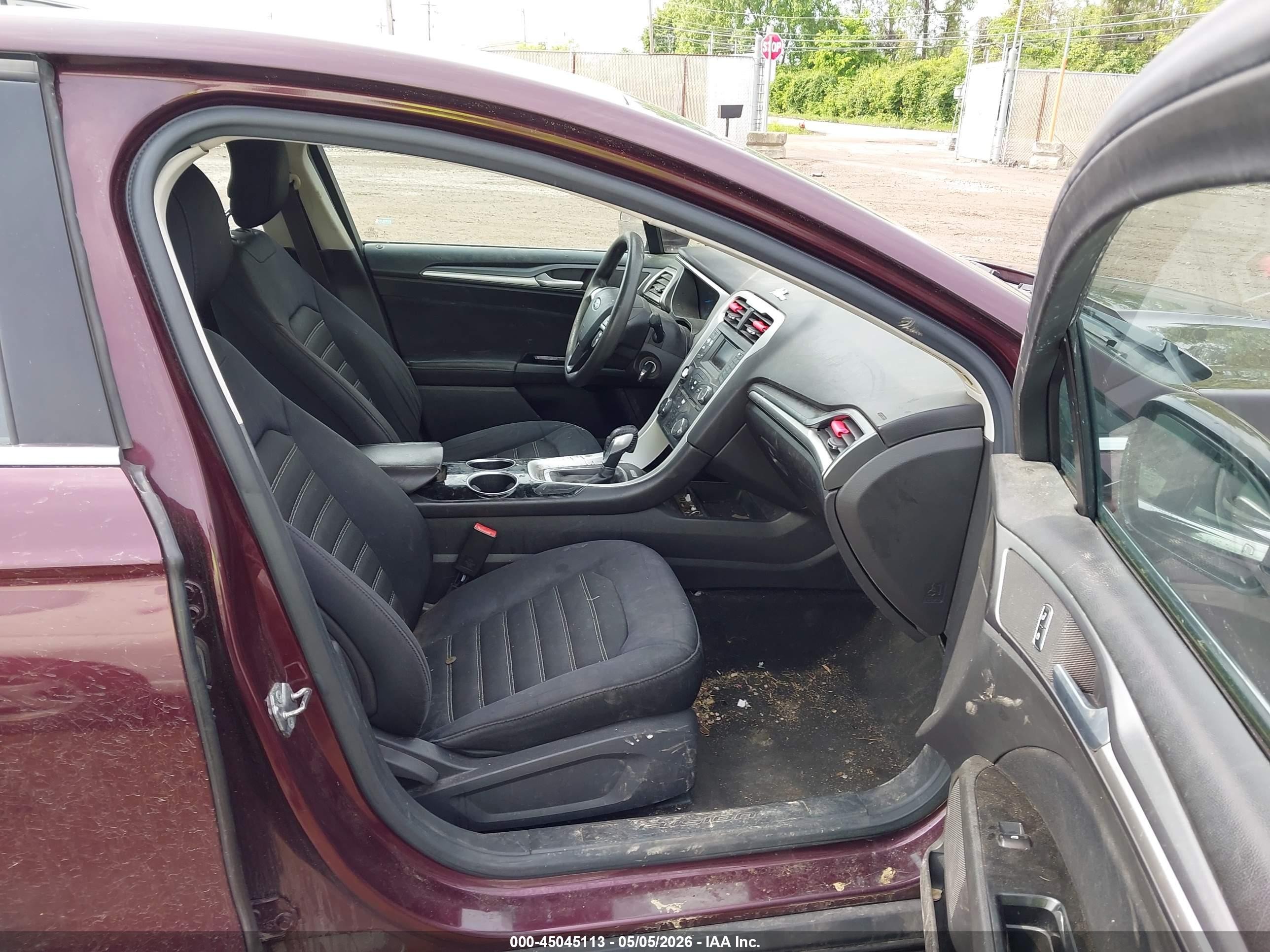 2013 Ford Fusion Se Темно-бордовый vin: 3FA6P0H75DR189988