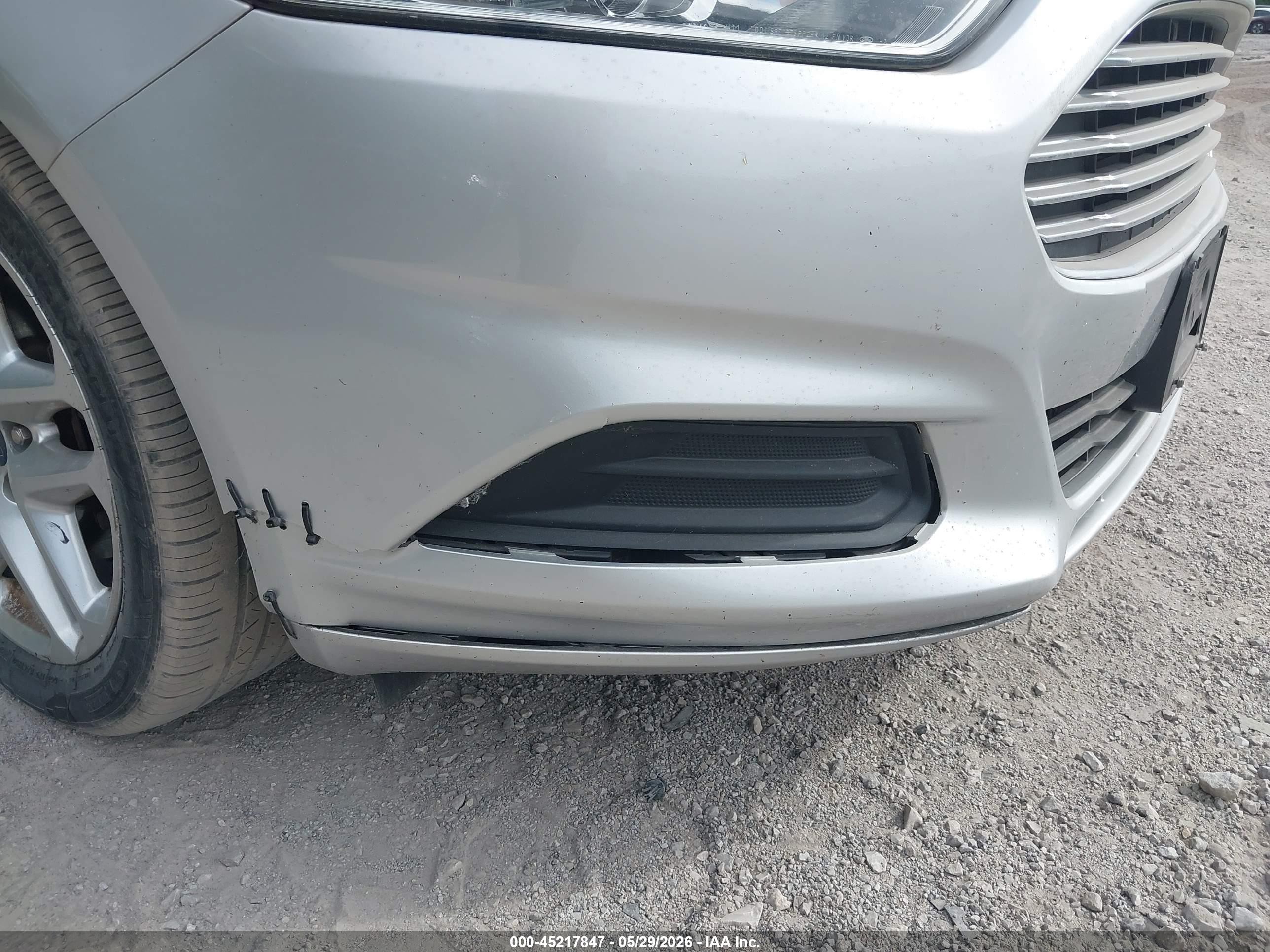 2013 Ford Fusion Se Silver vin: 3FA6P0H75DR284258