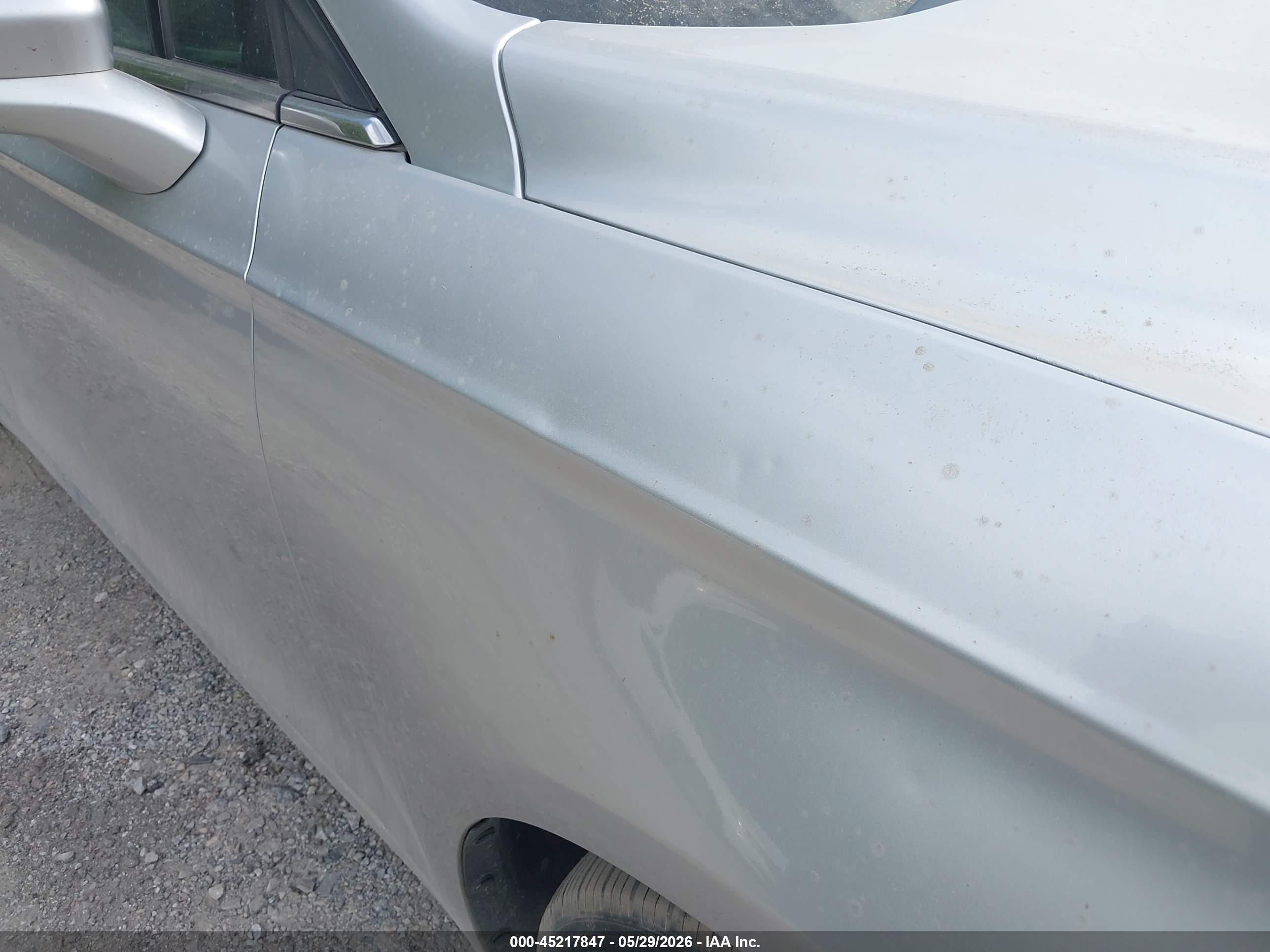 2013 Ford Fusion Se Silver vin: 3FA6P0H75DR284258