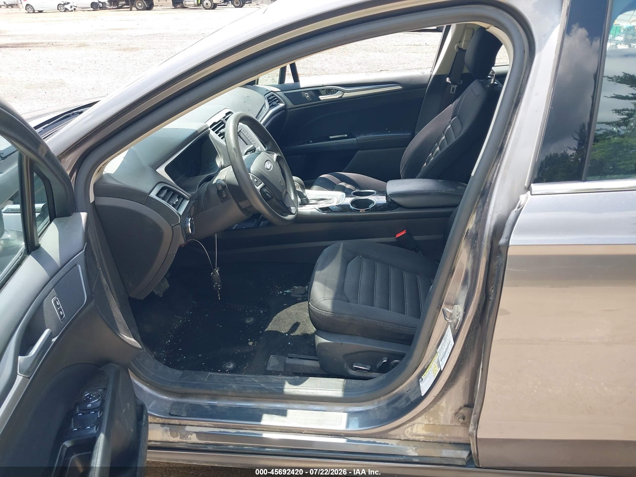2013 Ford Fusion Se Silver vin: 3FA6P0H75DR321874