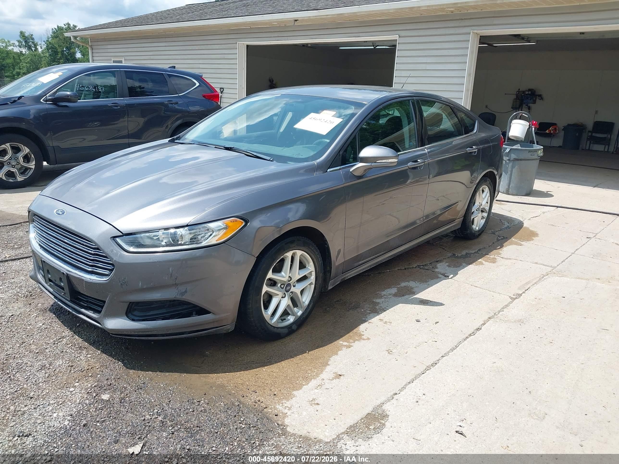 2013 Ford Fusion Se Silver vin: 3FA6P0H75DR321874