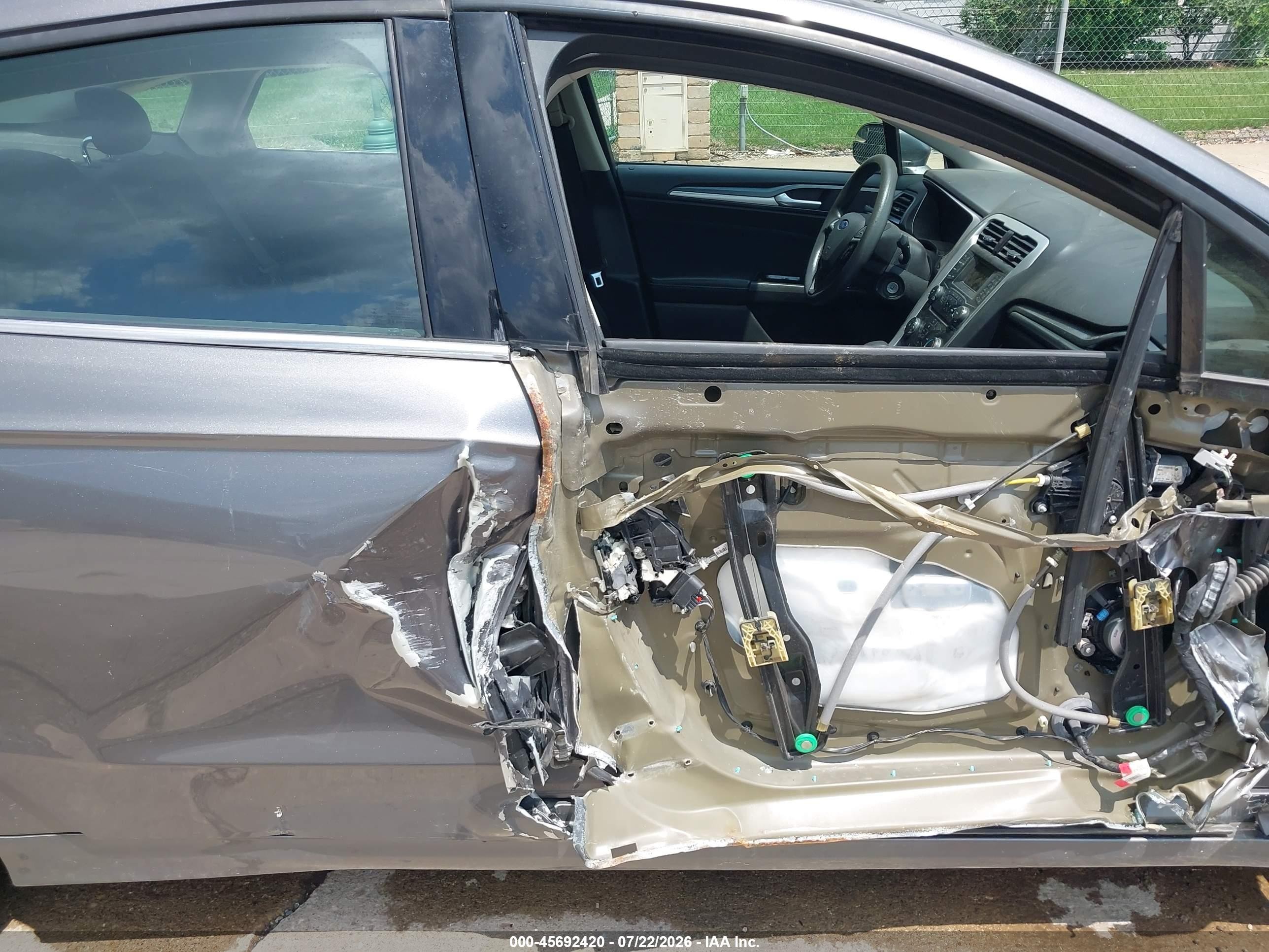 2013 Ford Fusion Se Silver vin: 3FA6P0H75DR321874